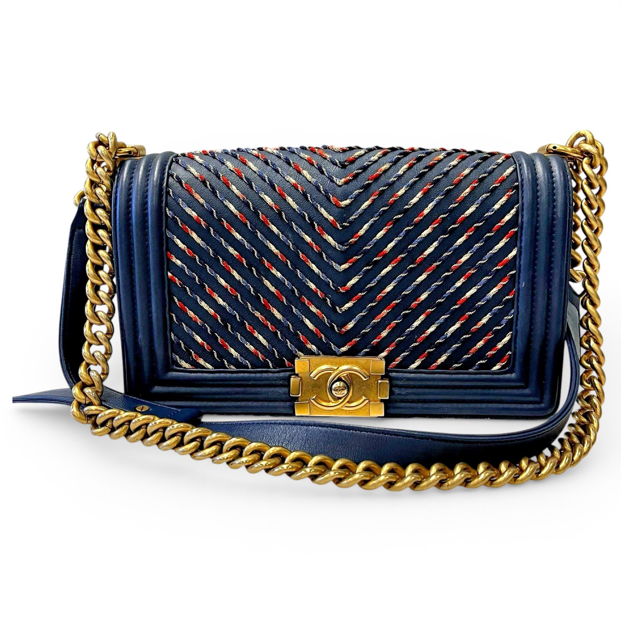 Boy leather handbag