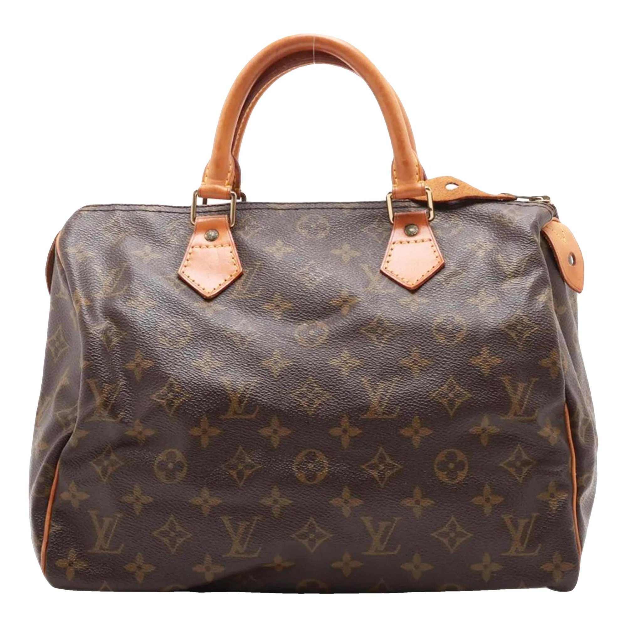 Speedy leather bag