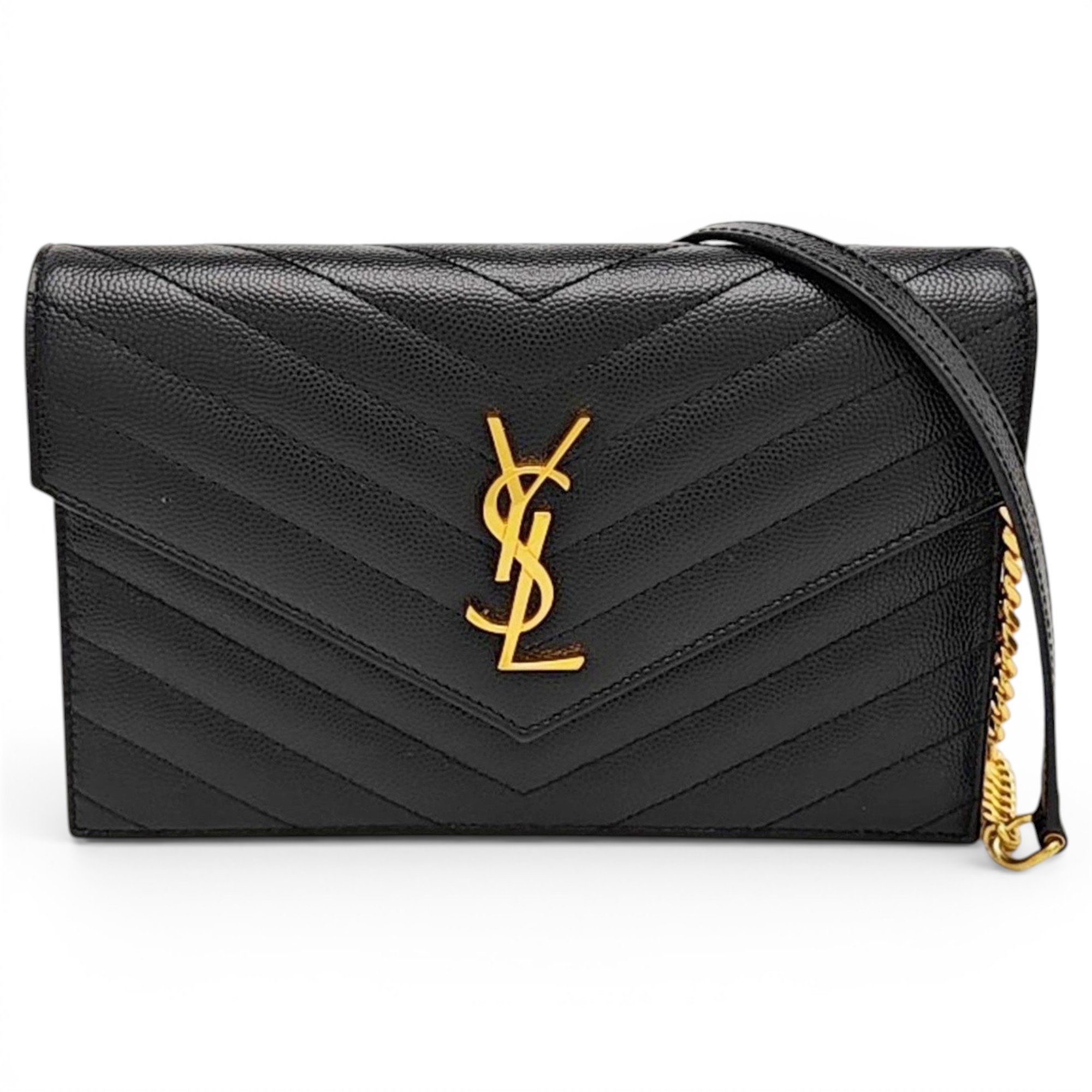 Baby monogramme leather handbag
