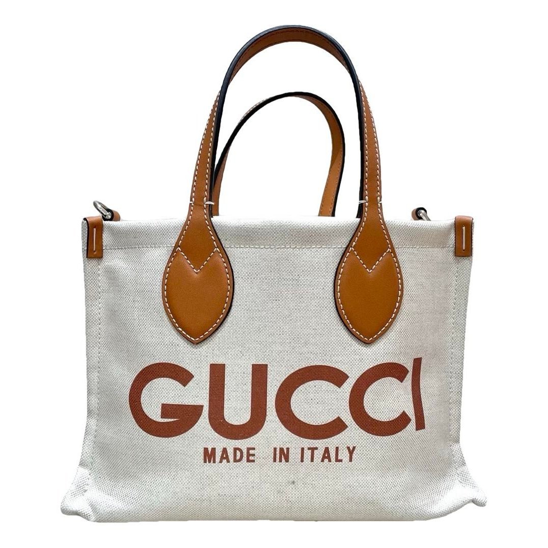 Leather tote