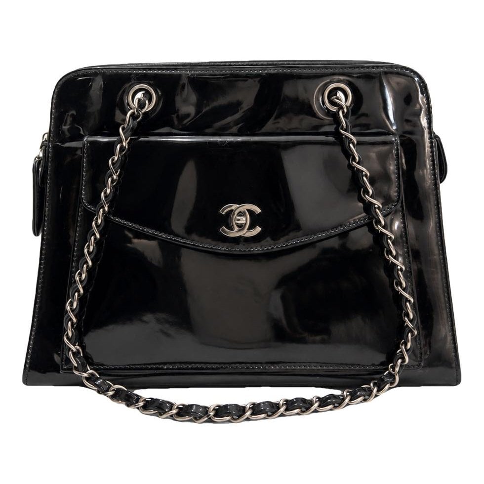 Leather tote
