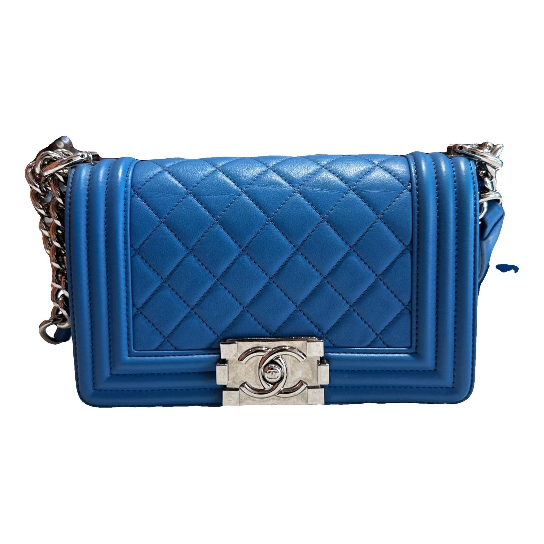 Boy leather crossbody bag