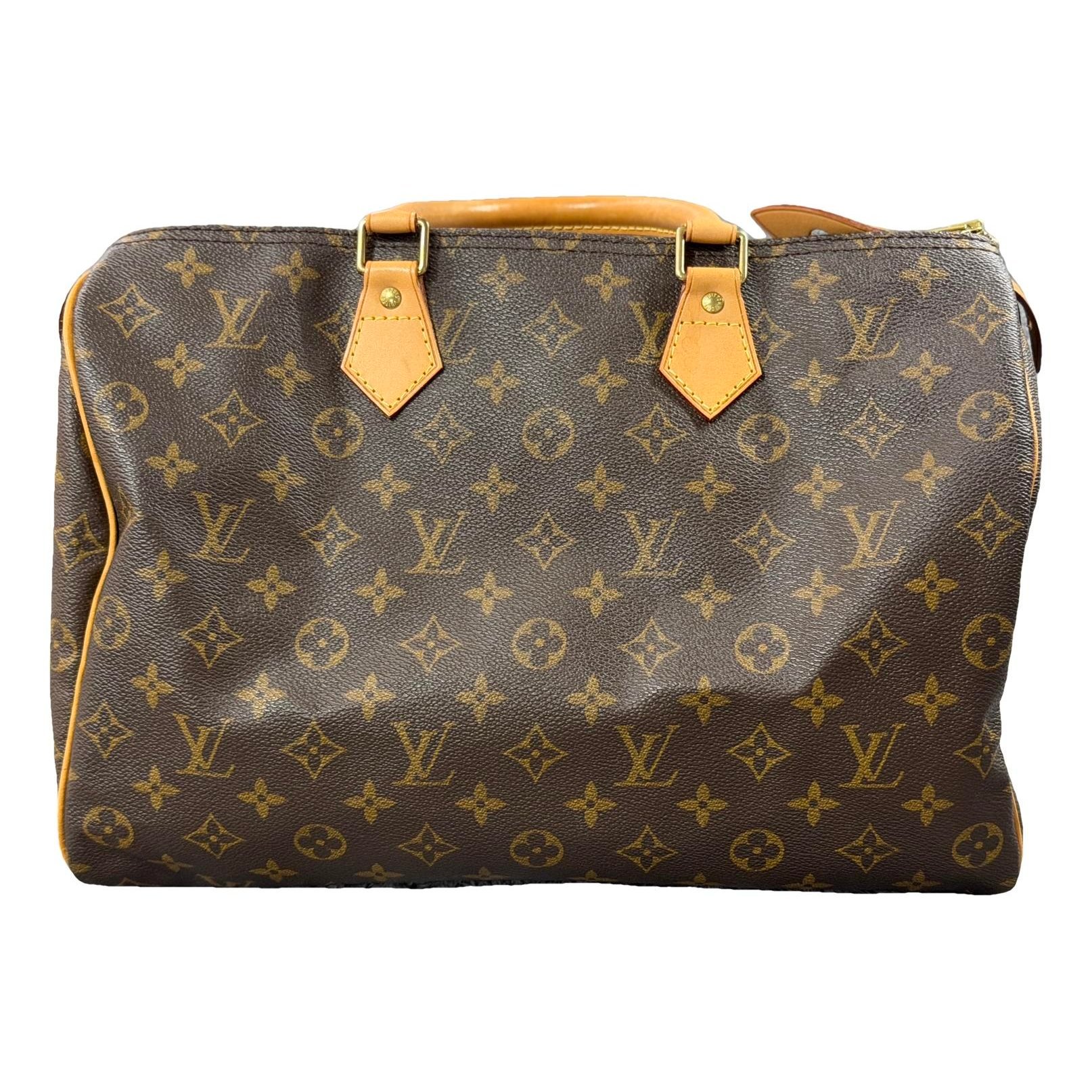 Louis Vuitton Speedy leather handbag