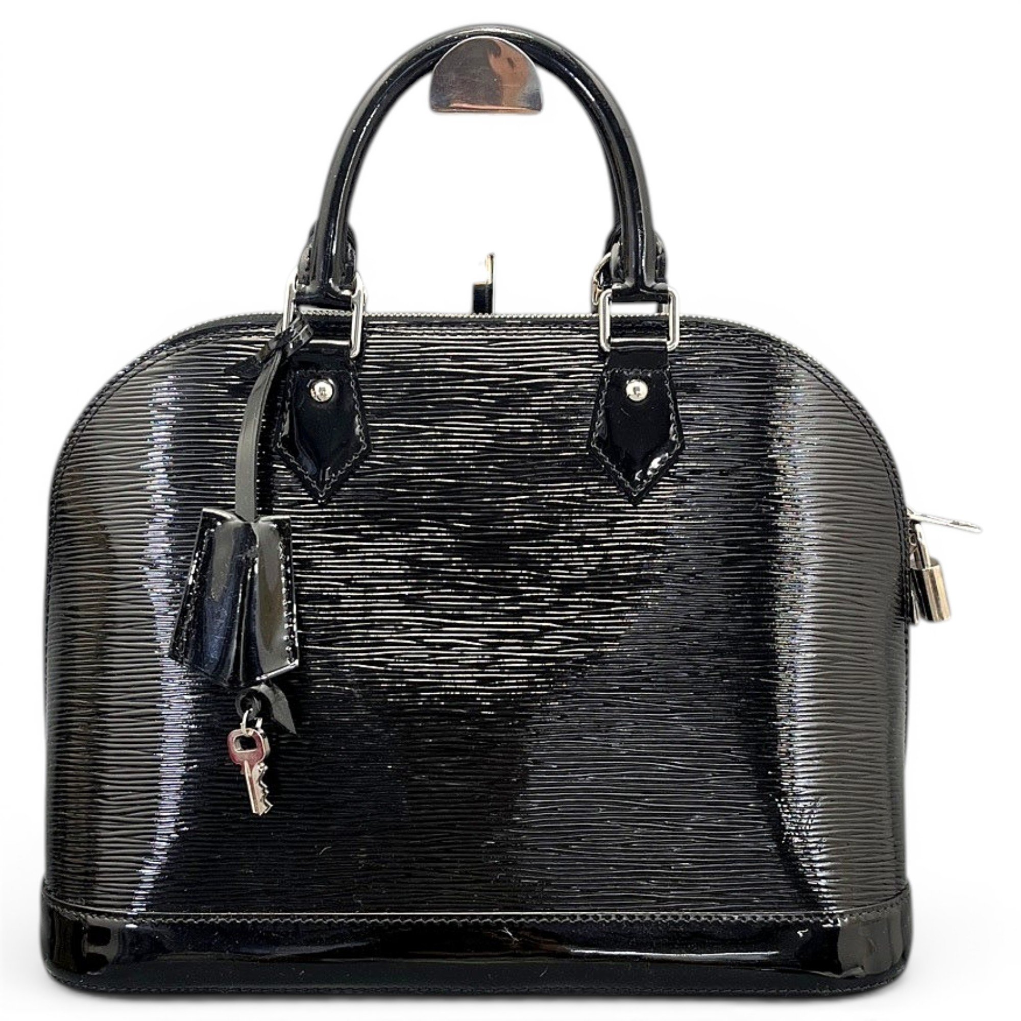 Alma leather handbag
