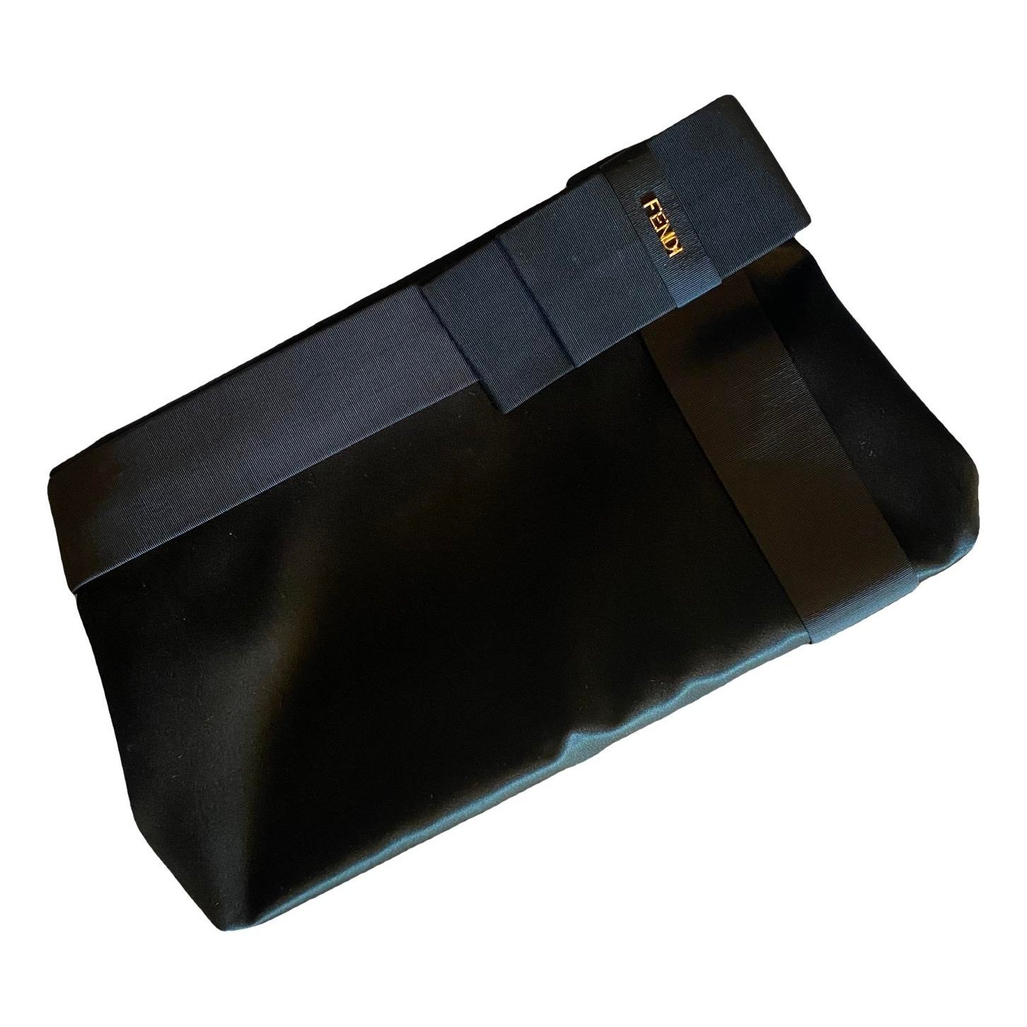 Silk clutch bag