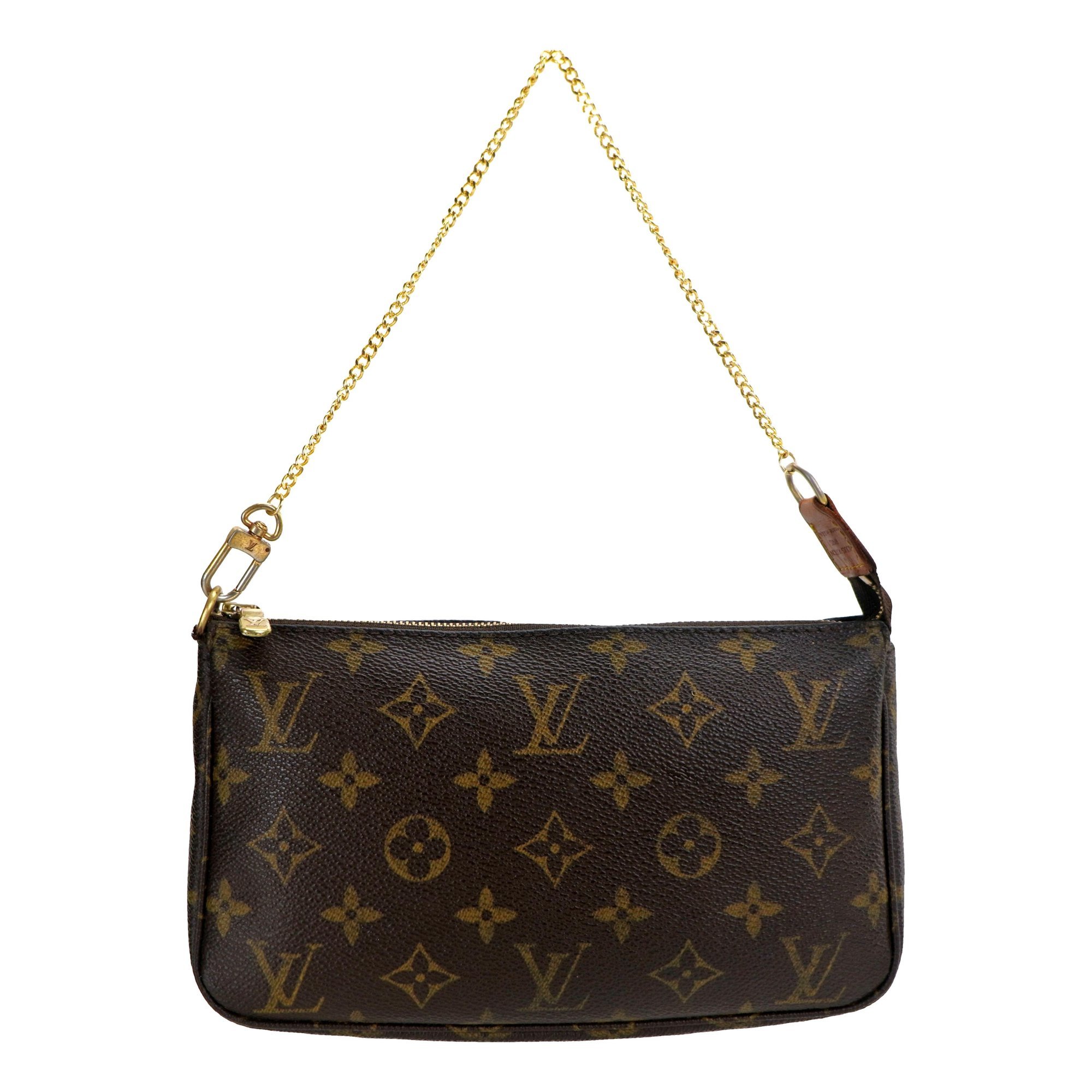 Pochette Accessoire leather handbag
