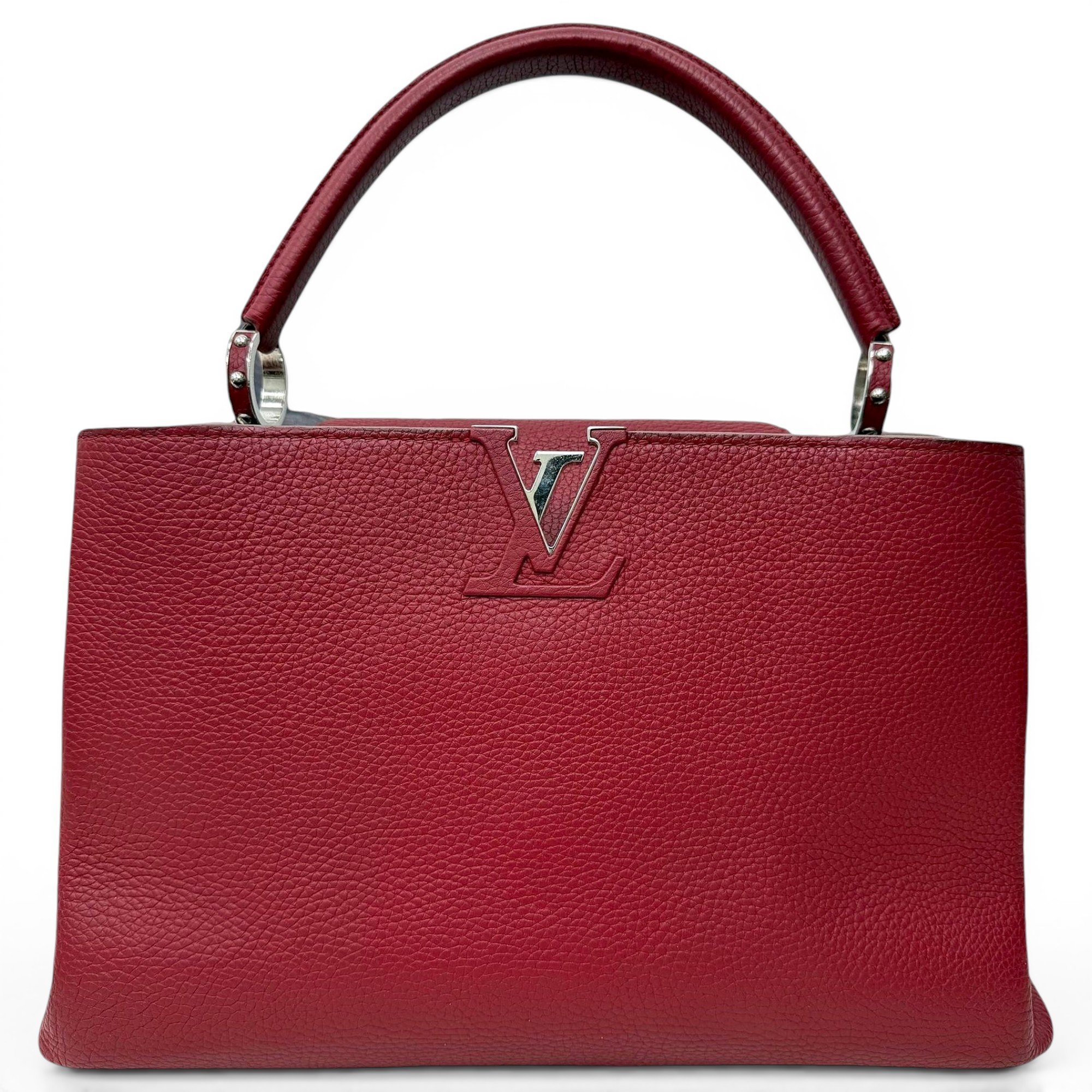 Capucines leather handbag