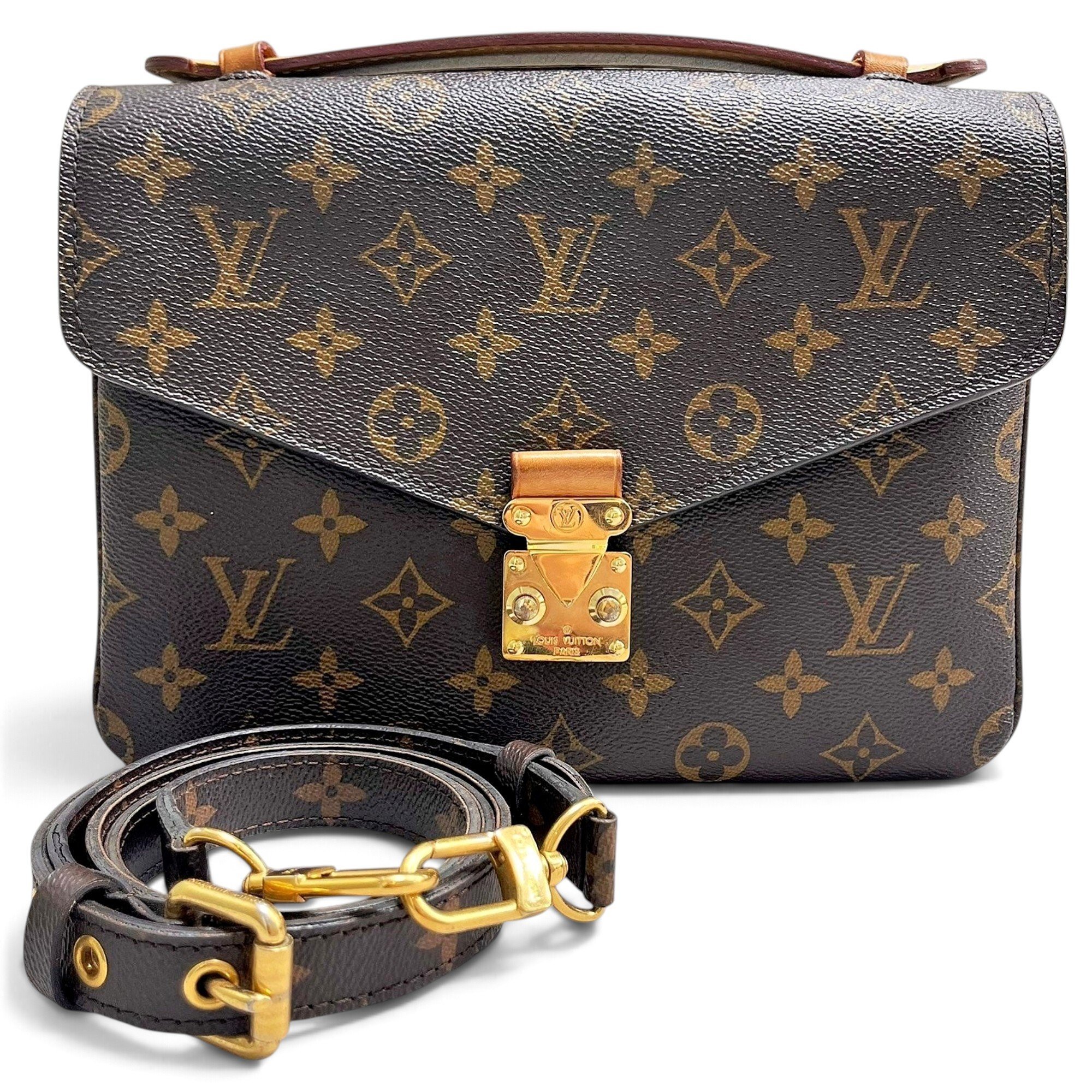 Metis leather handbag