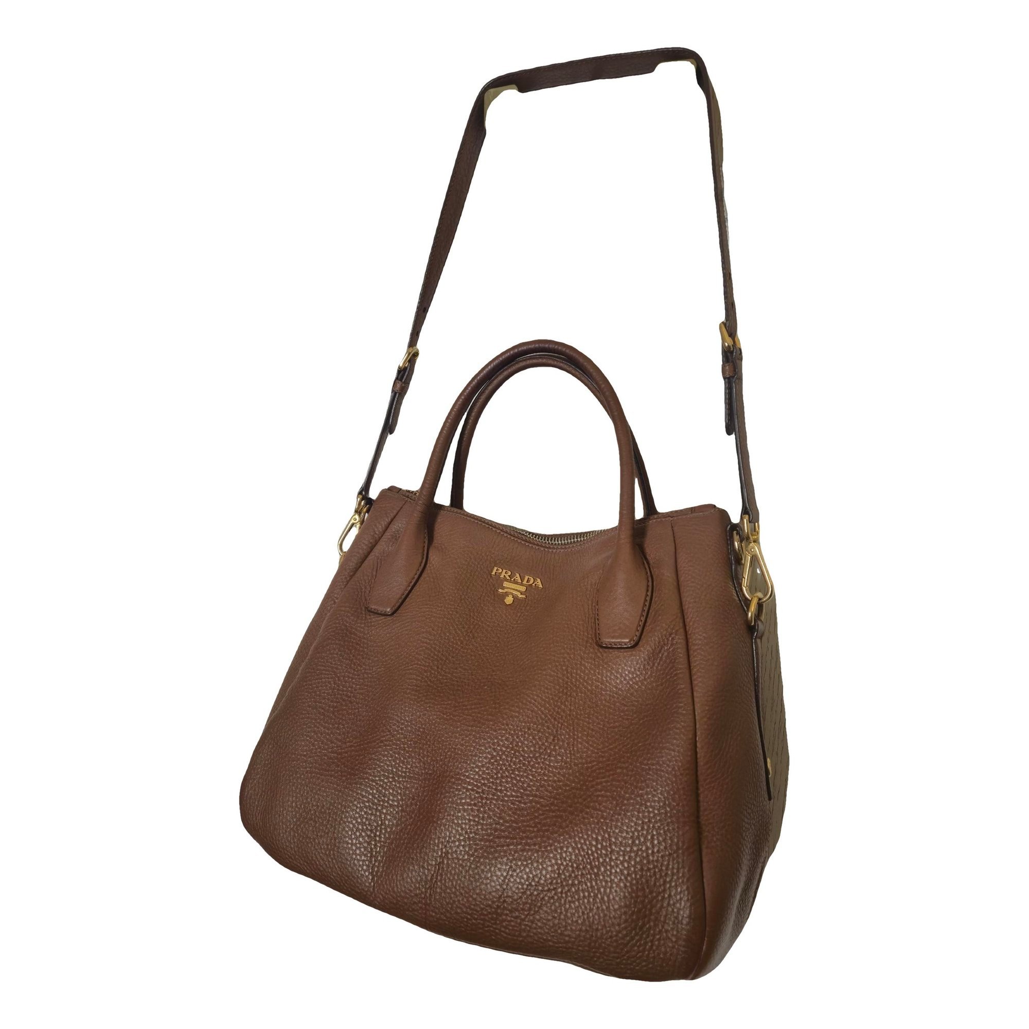 Leather tote