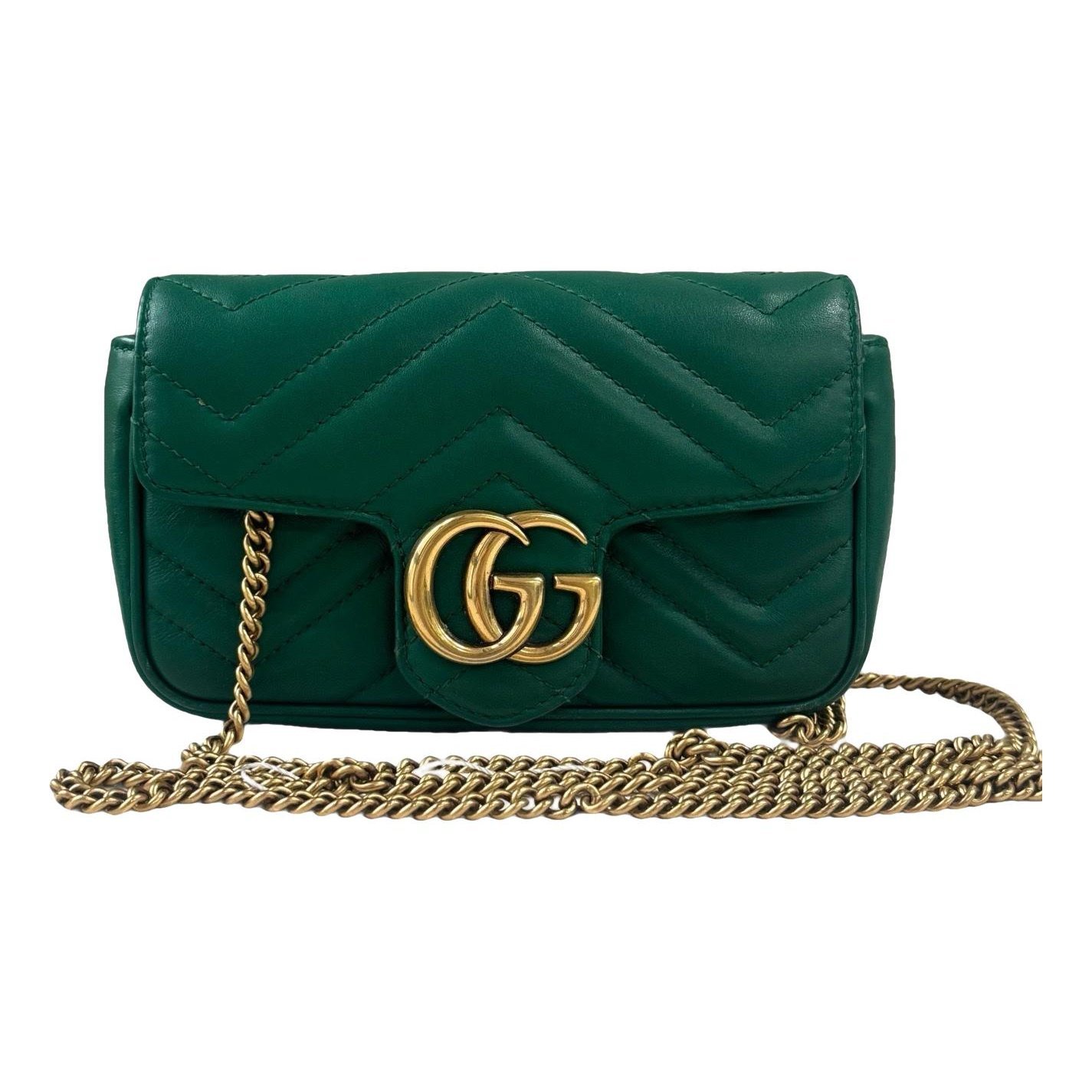 GG Marmont Chain leather handbag
