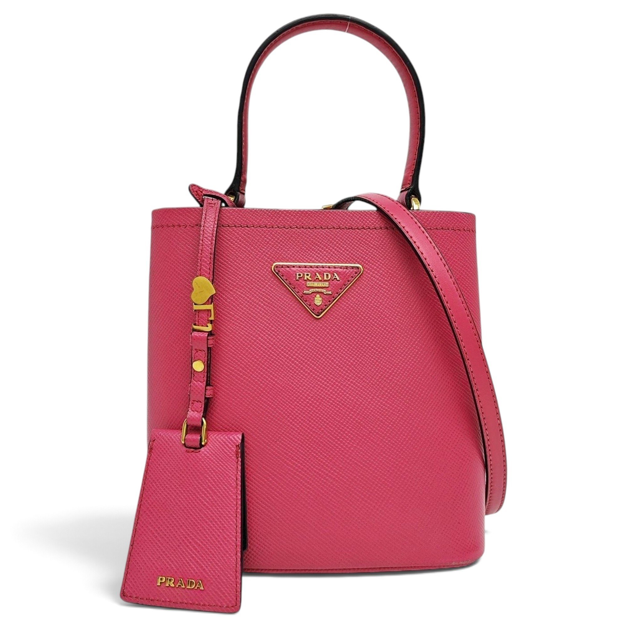 Panier leather handbag