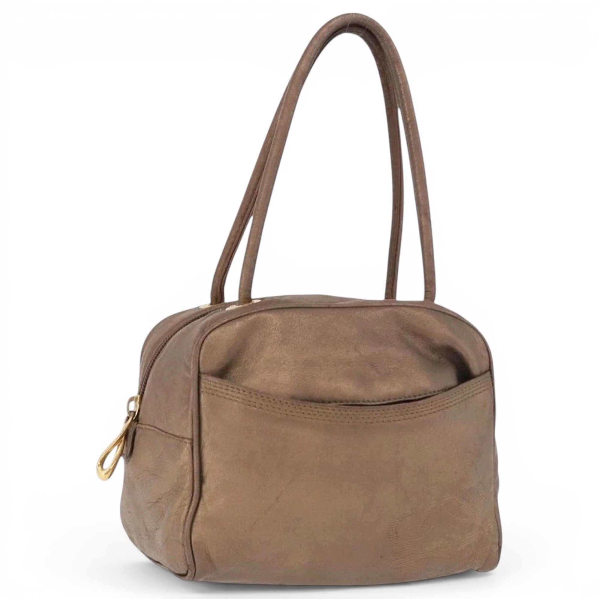 Leather handbag