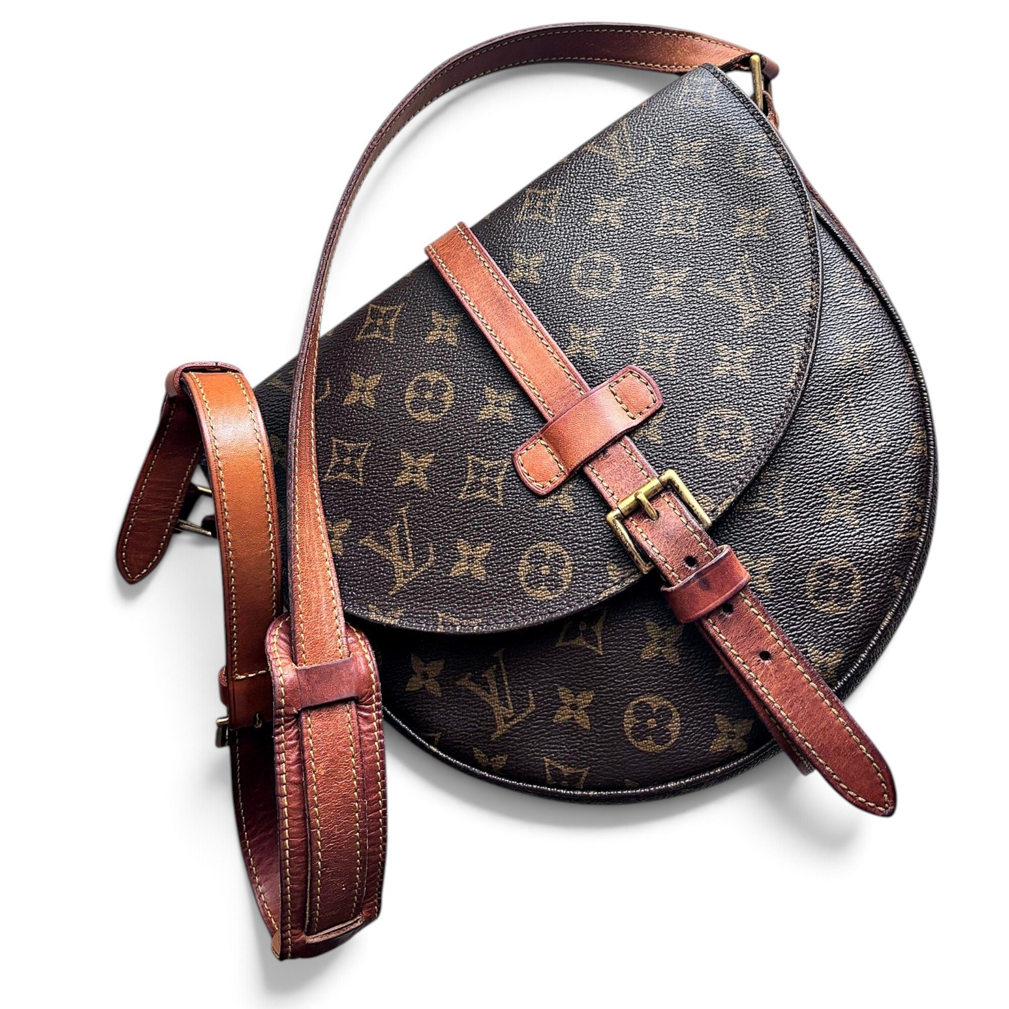 Chantilly leather crossbody bag