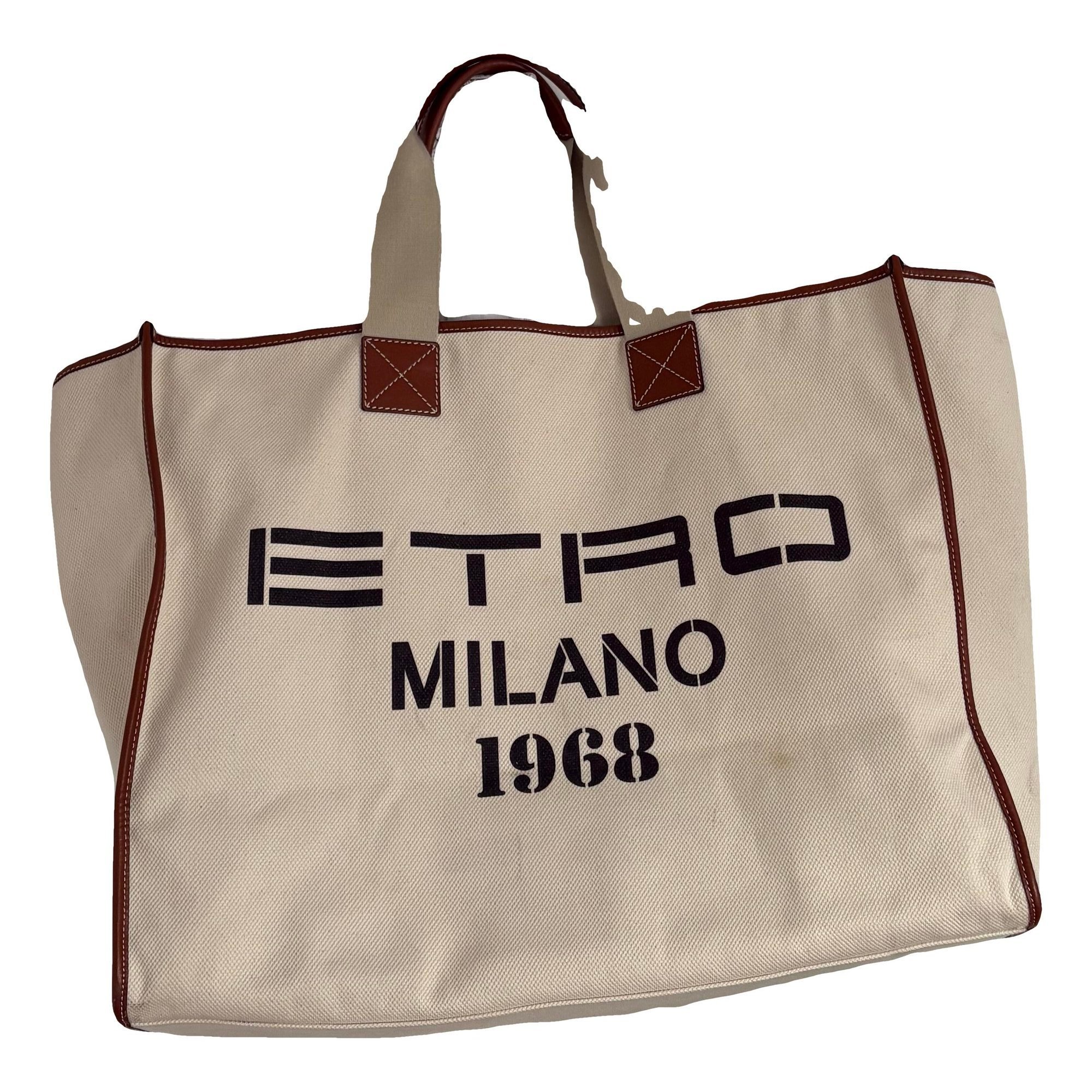 Leather tote
