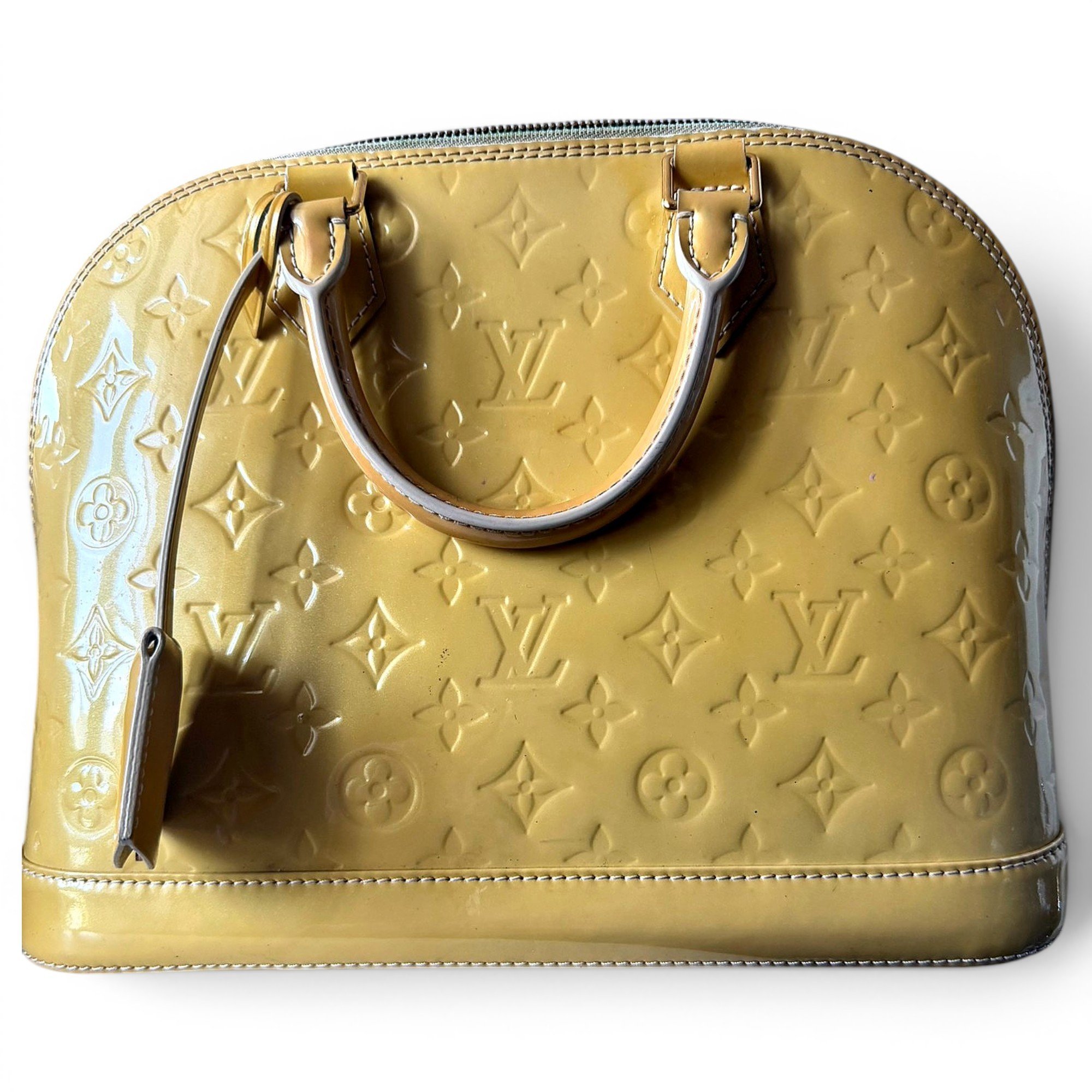Alma leather handbag