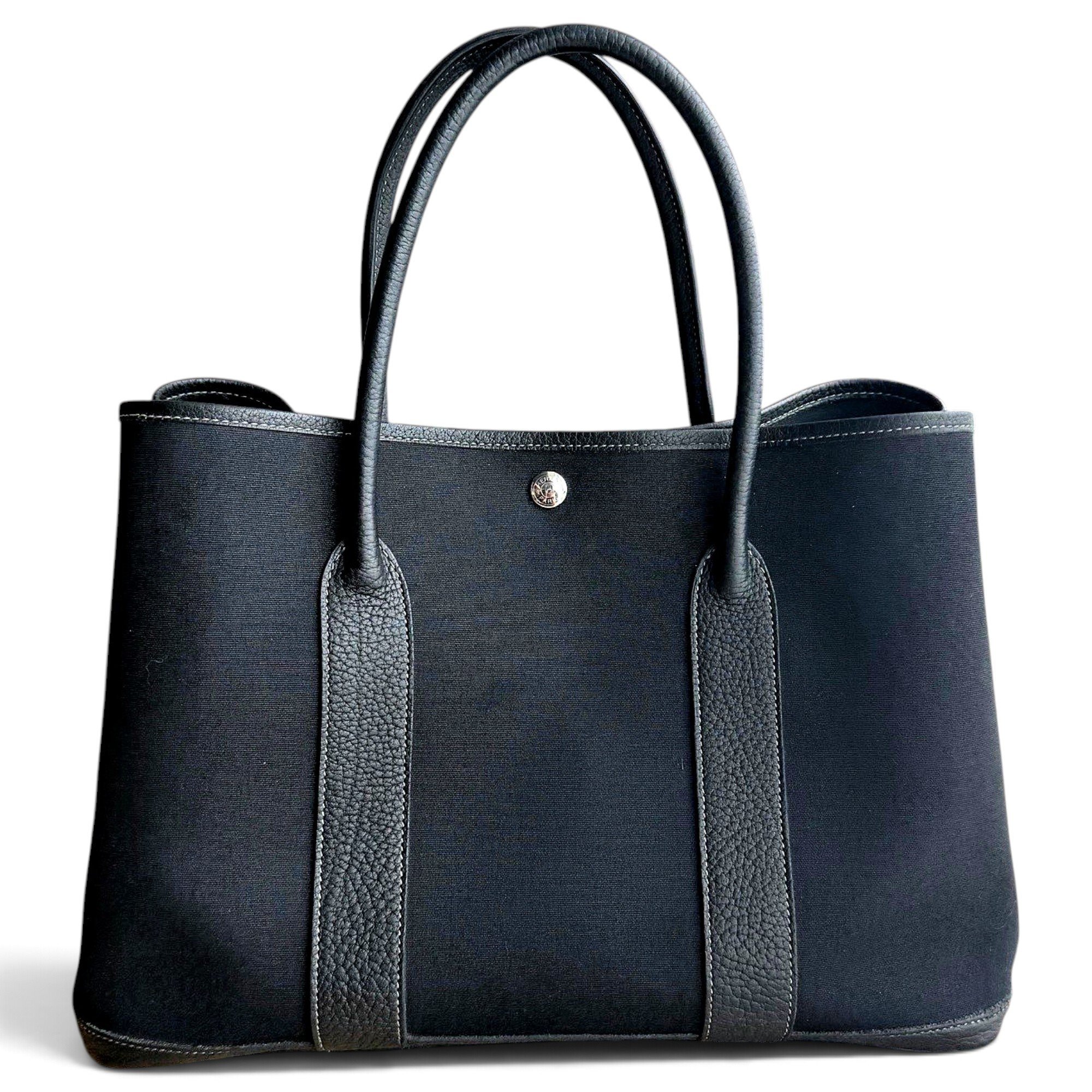 Garden Party leather handbag