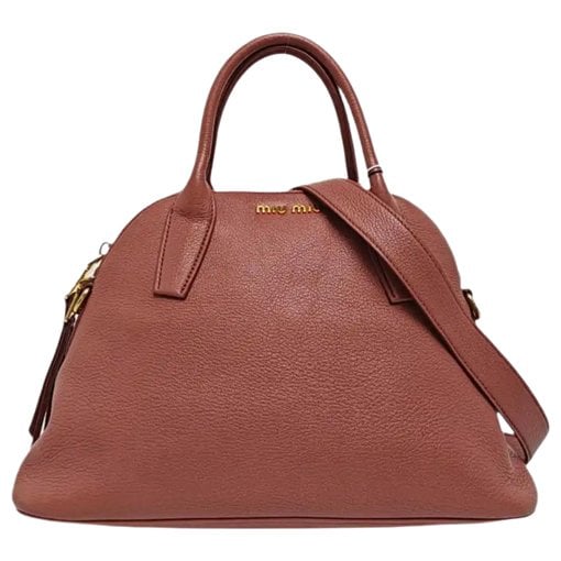 Leather handbag