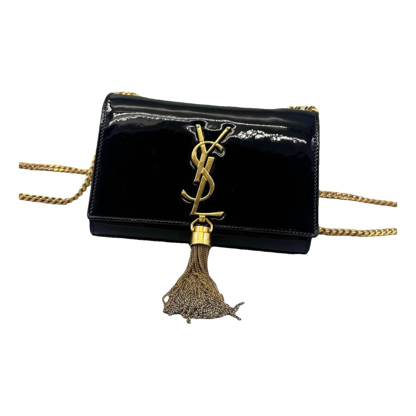 Pompom Kate leather handbag