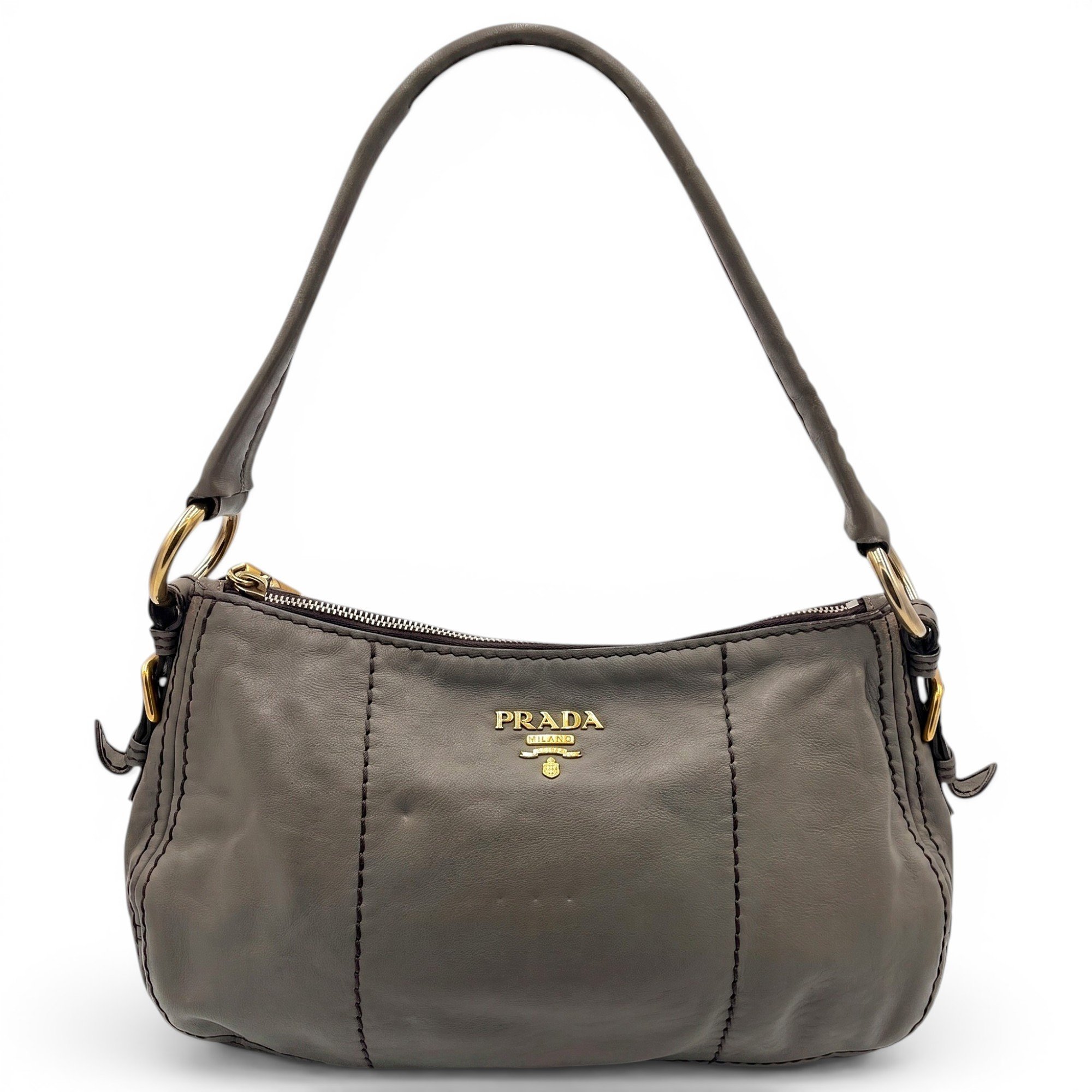 Leather handbag