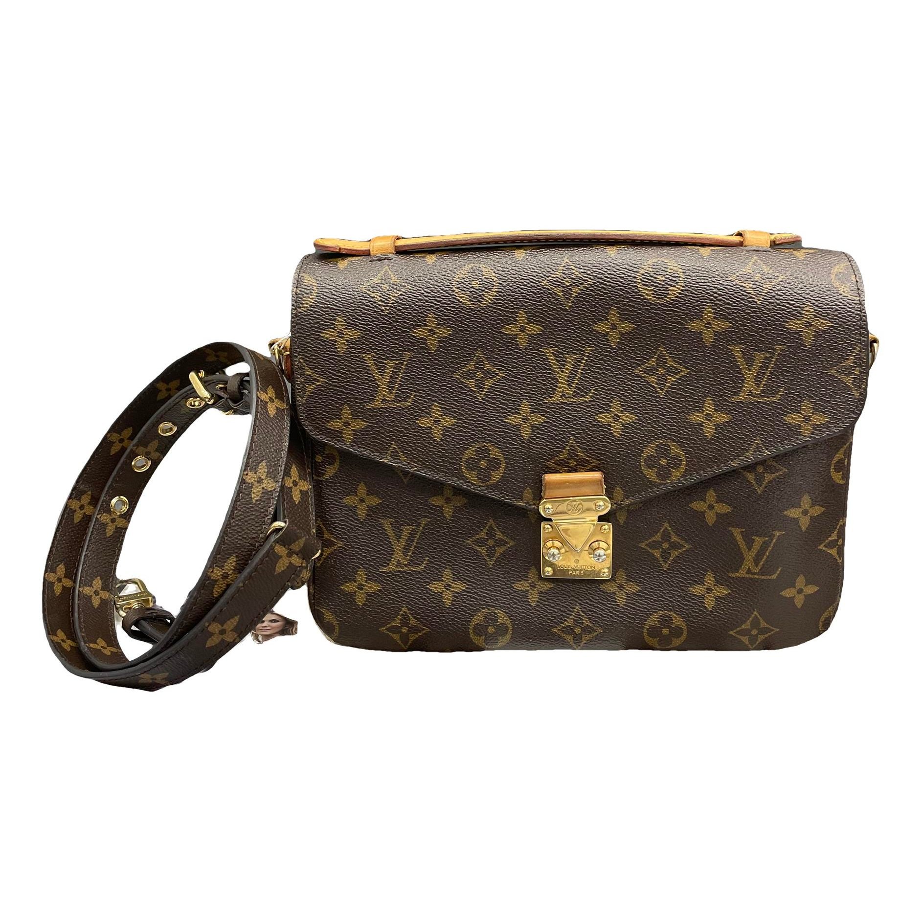 Metis leather handbag