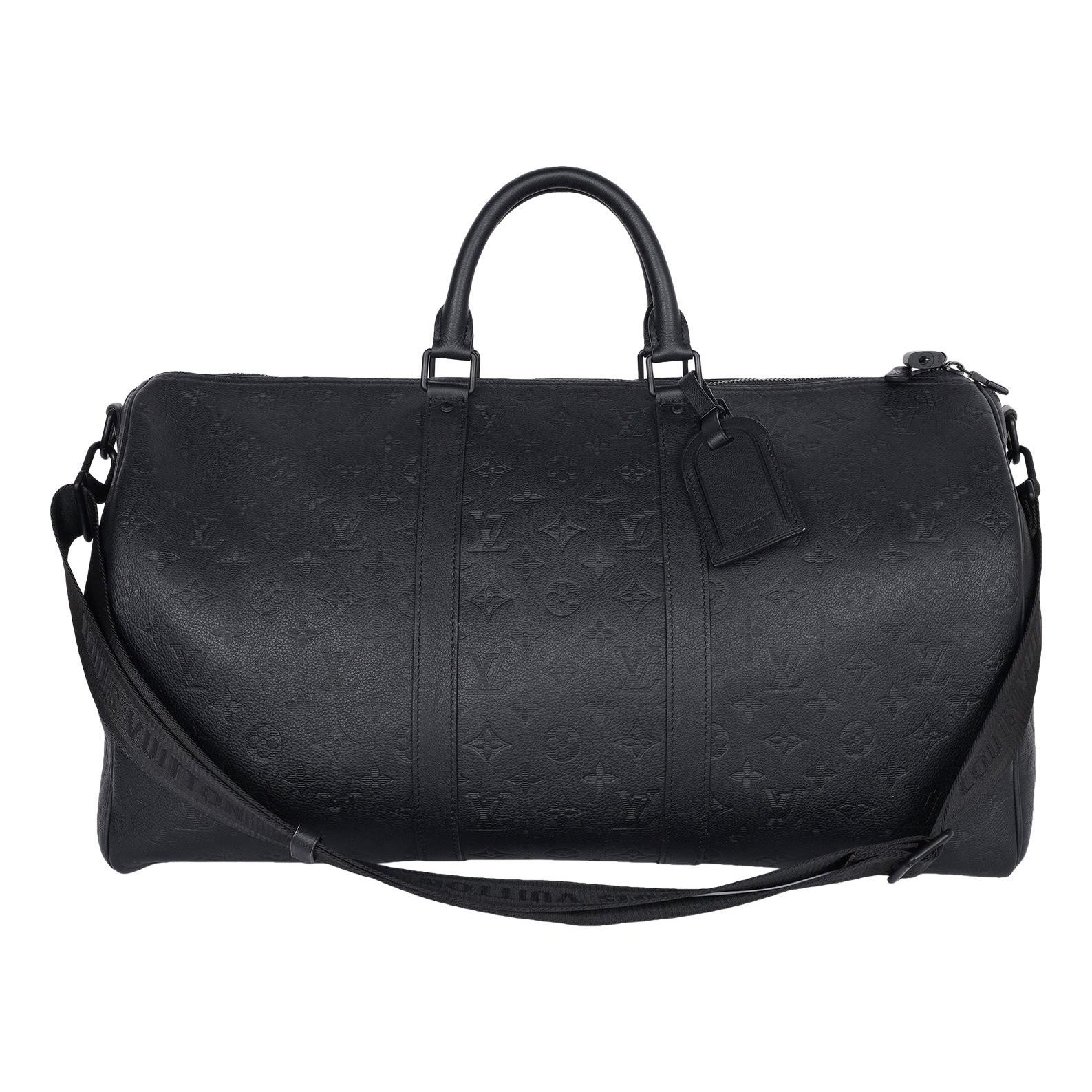 Keepall leather 48h bag