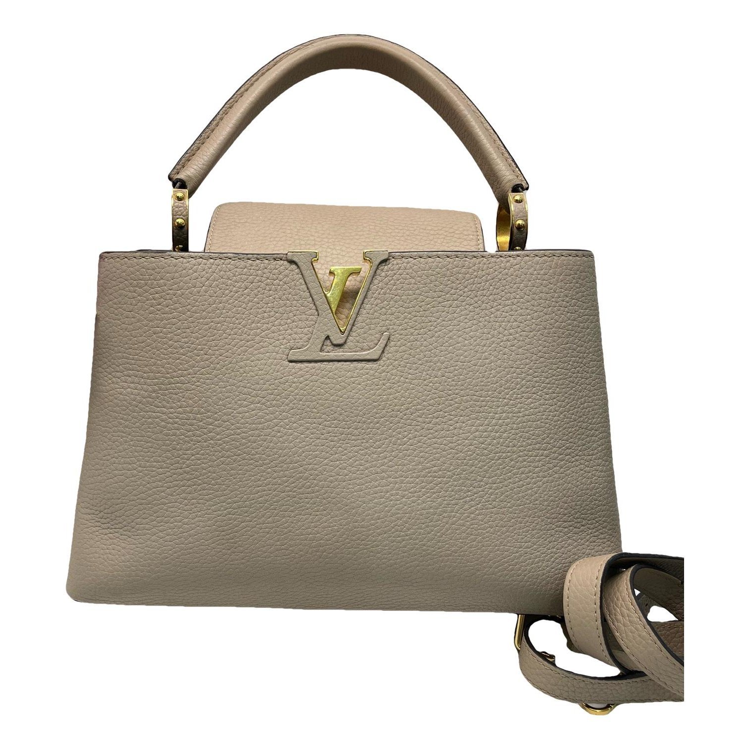 Capucines leather handbag
