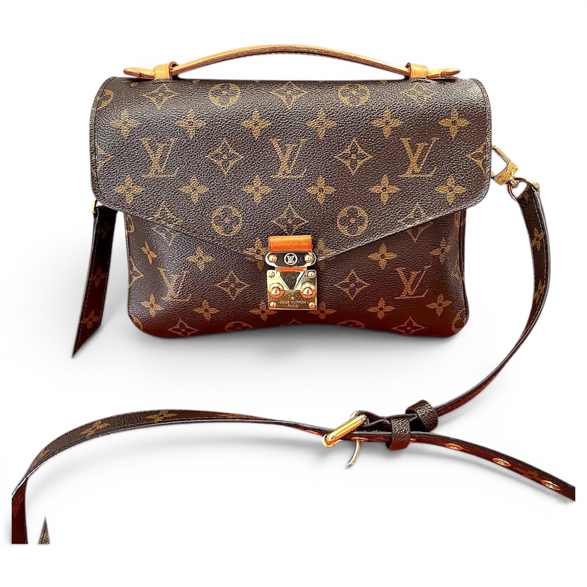 Metis leather crossbody bag
