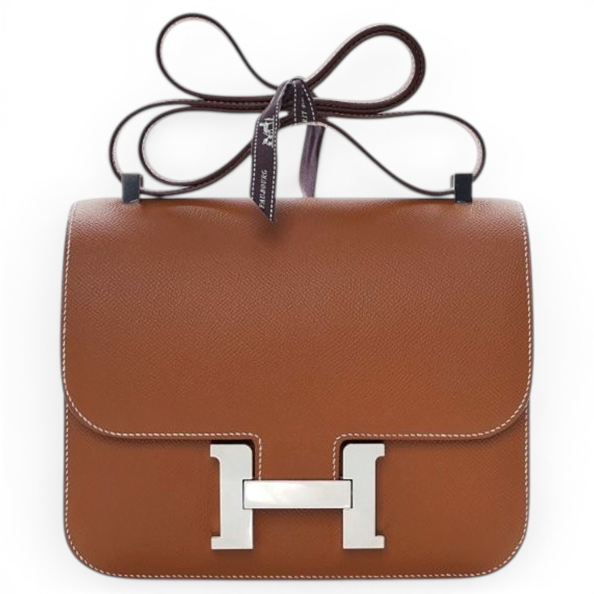 Constance leather crossbody bag
