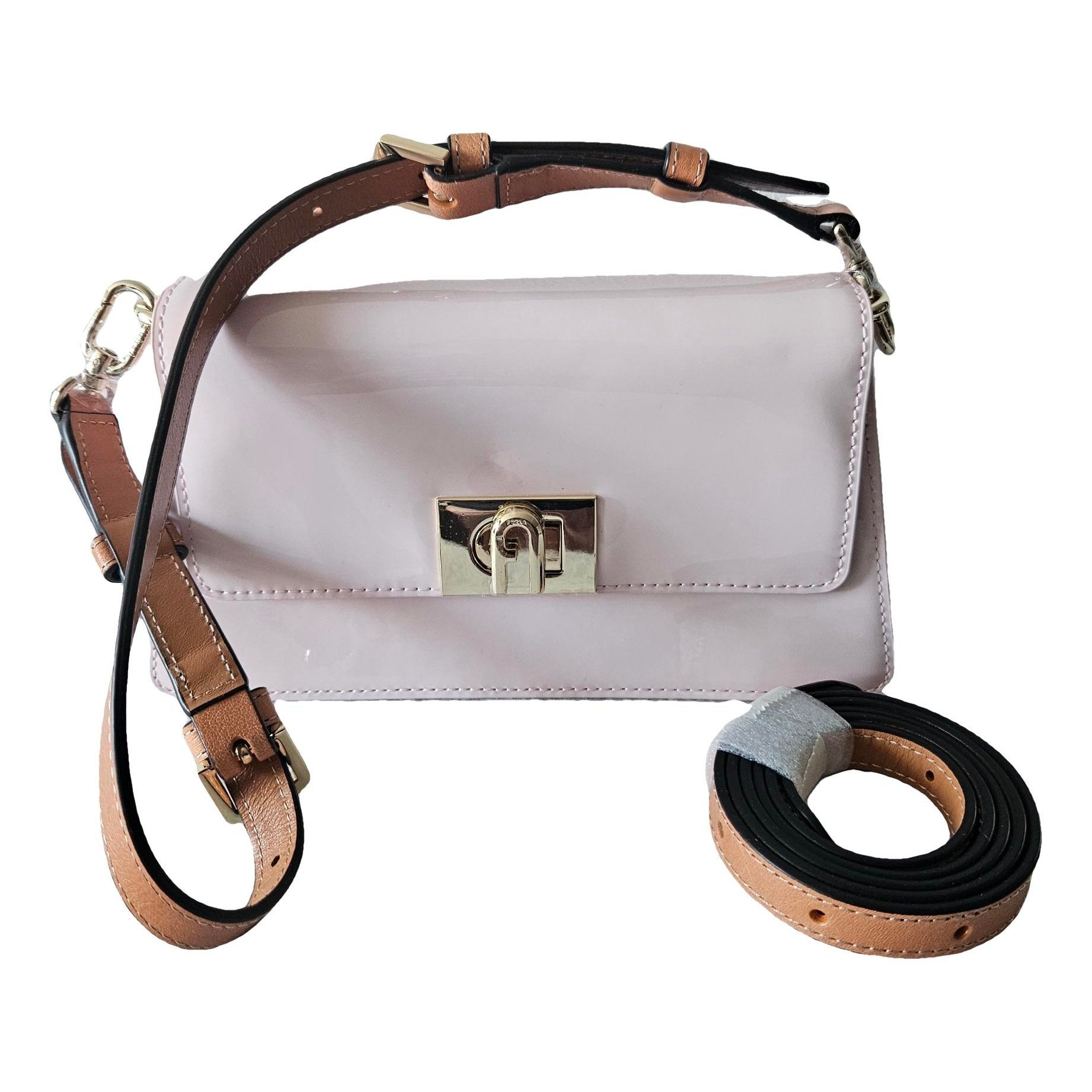 Leather crossbody bag