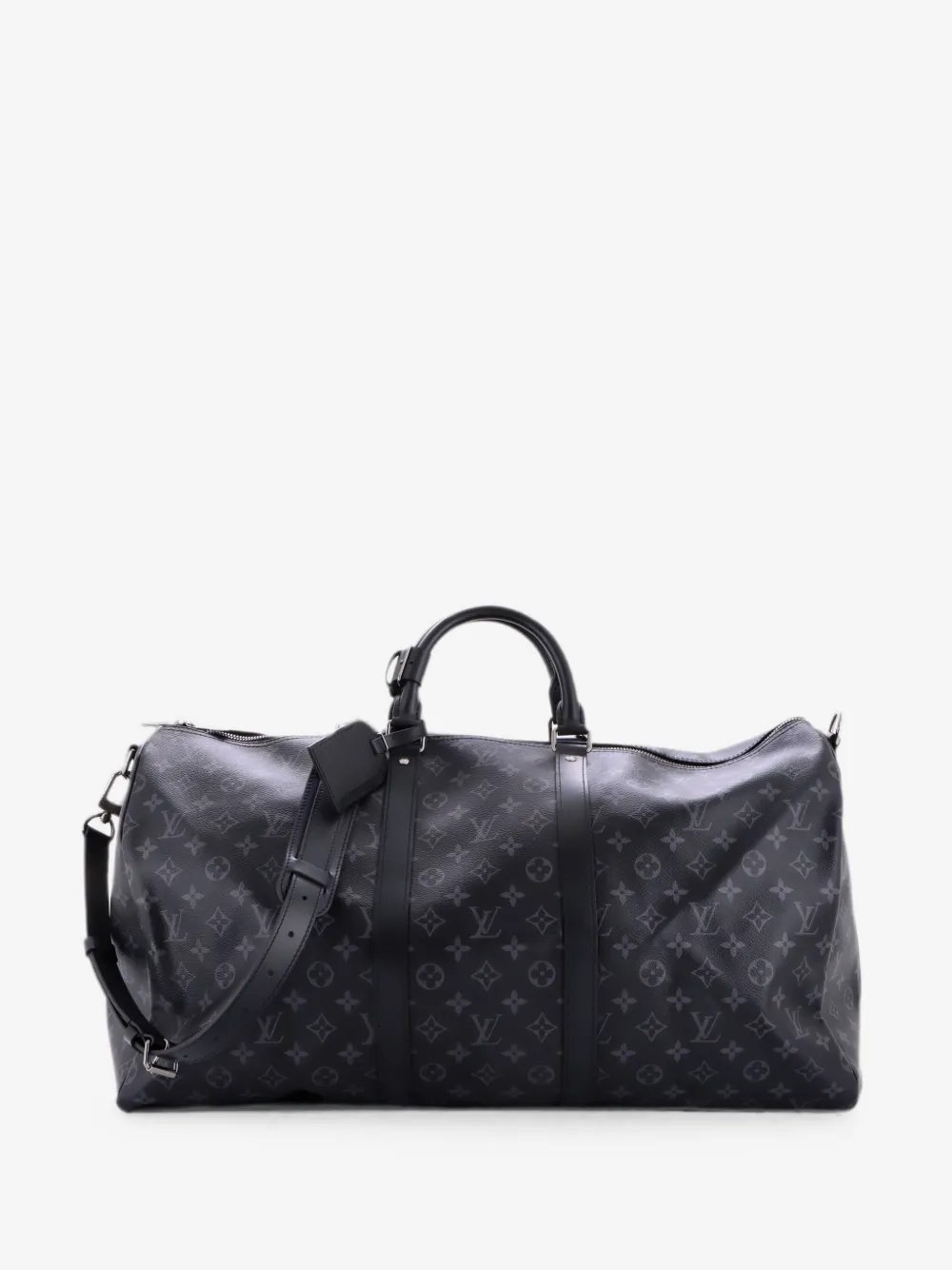 Keepall Bandouliere Bag Monogram Eclipse Canvas 55 travel bag