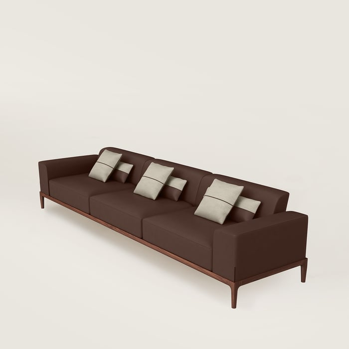 Chocolat Sofa Sellier 3-seater