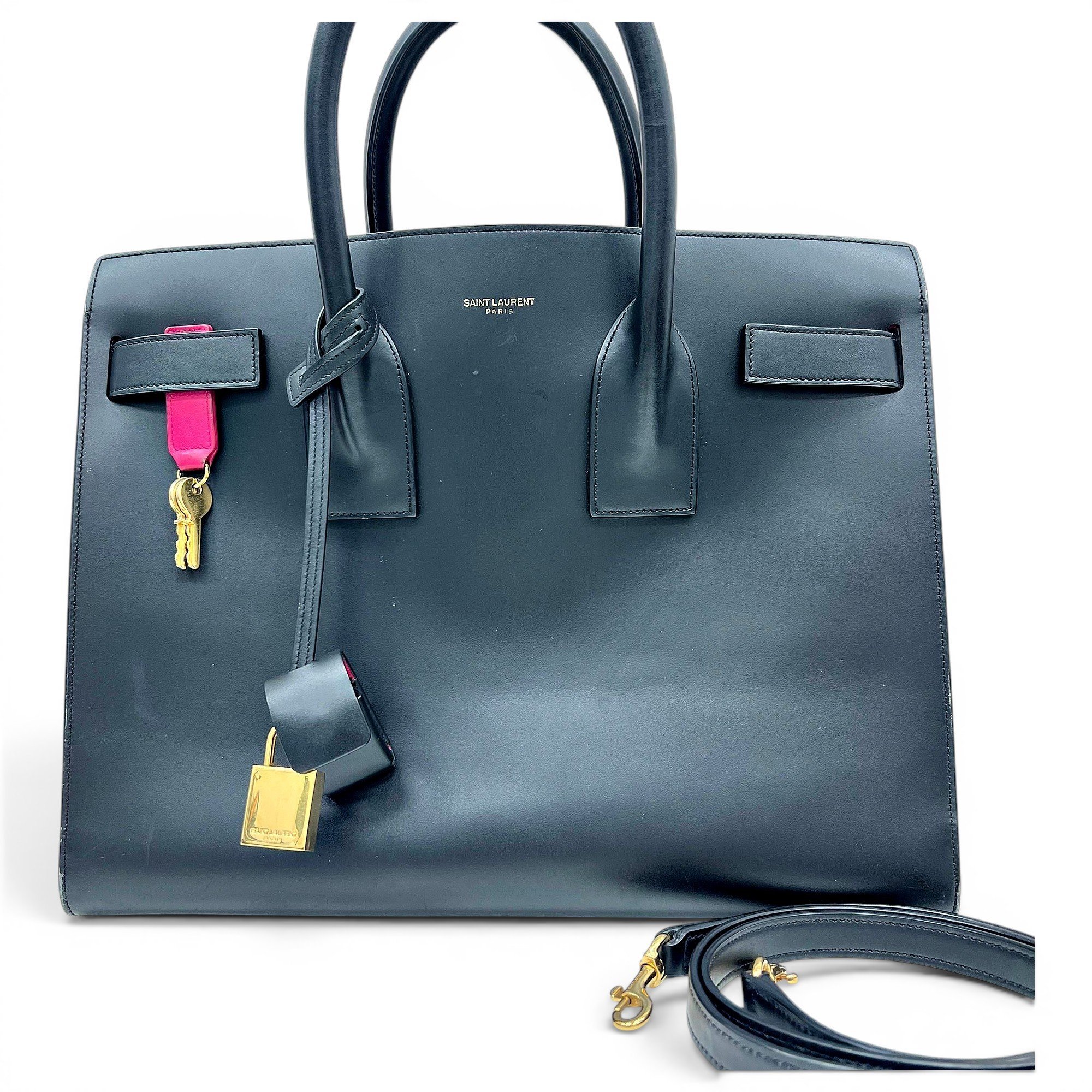 Sac de Jour leather tote