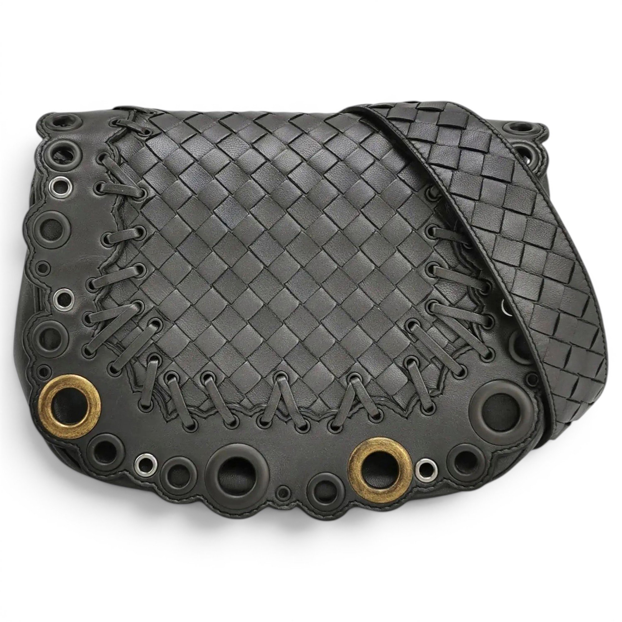 Leather crossbody bag