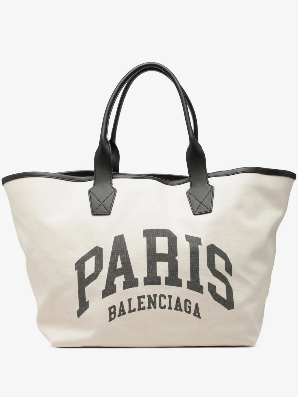 2000-2026 Large Canvas Cities Paris Jumbo tote bag