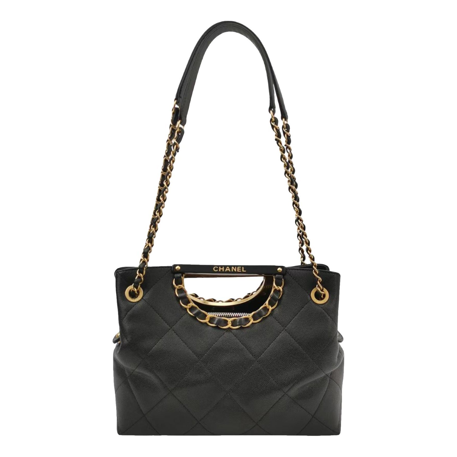 Leather handbag