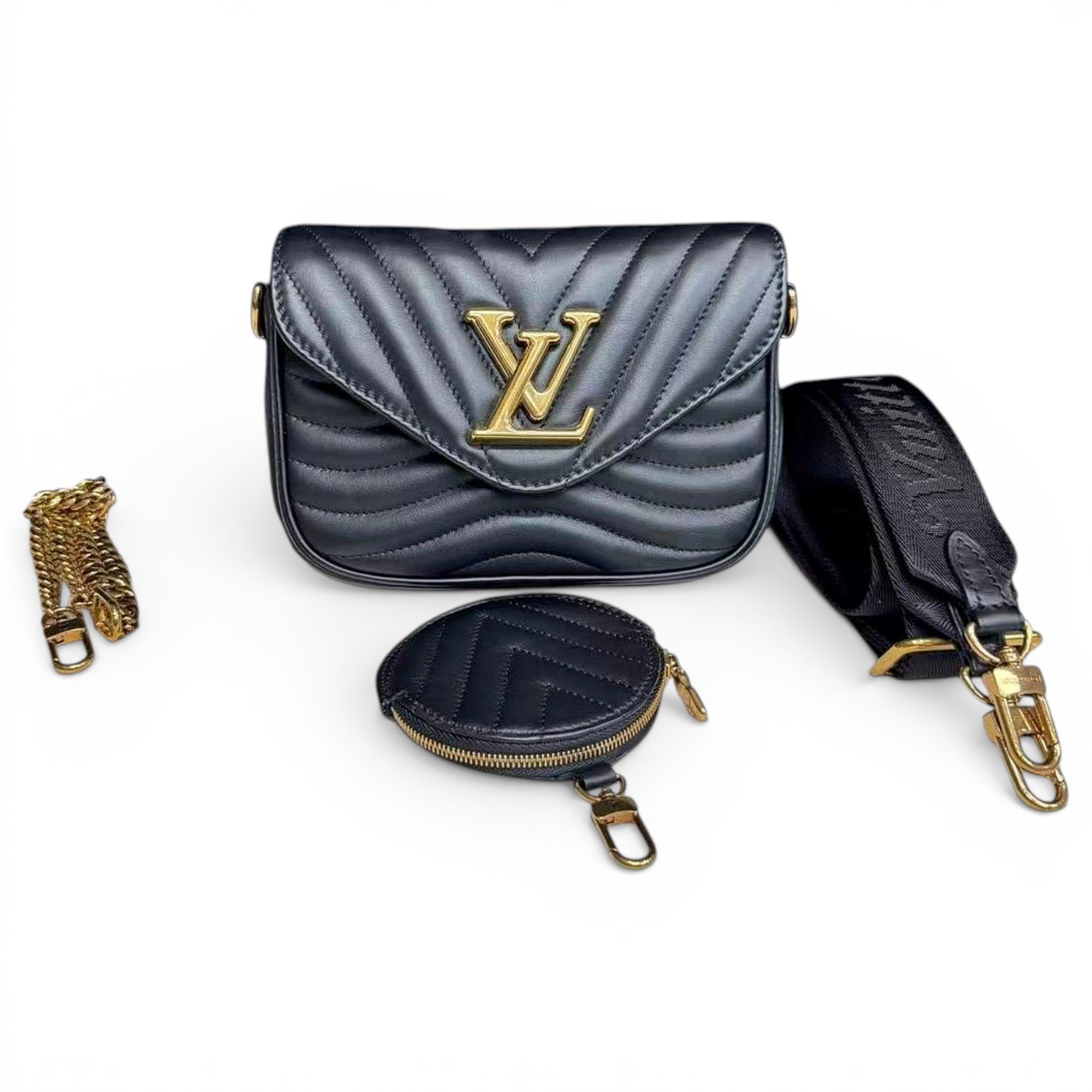 New Wave leather handbag