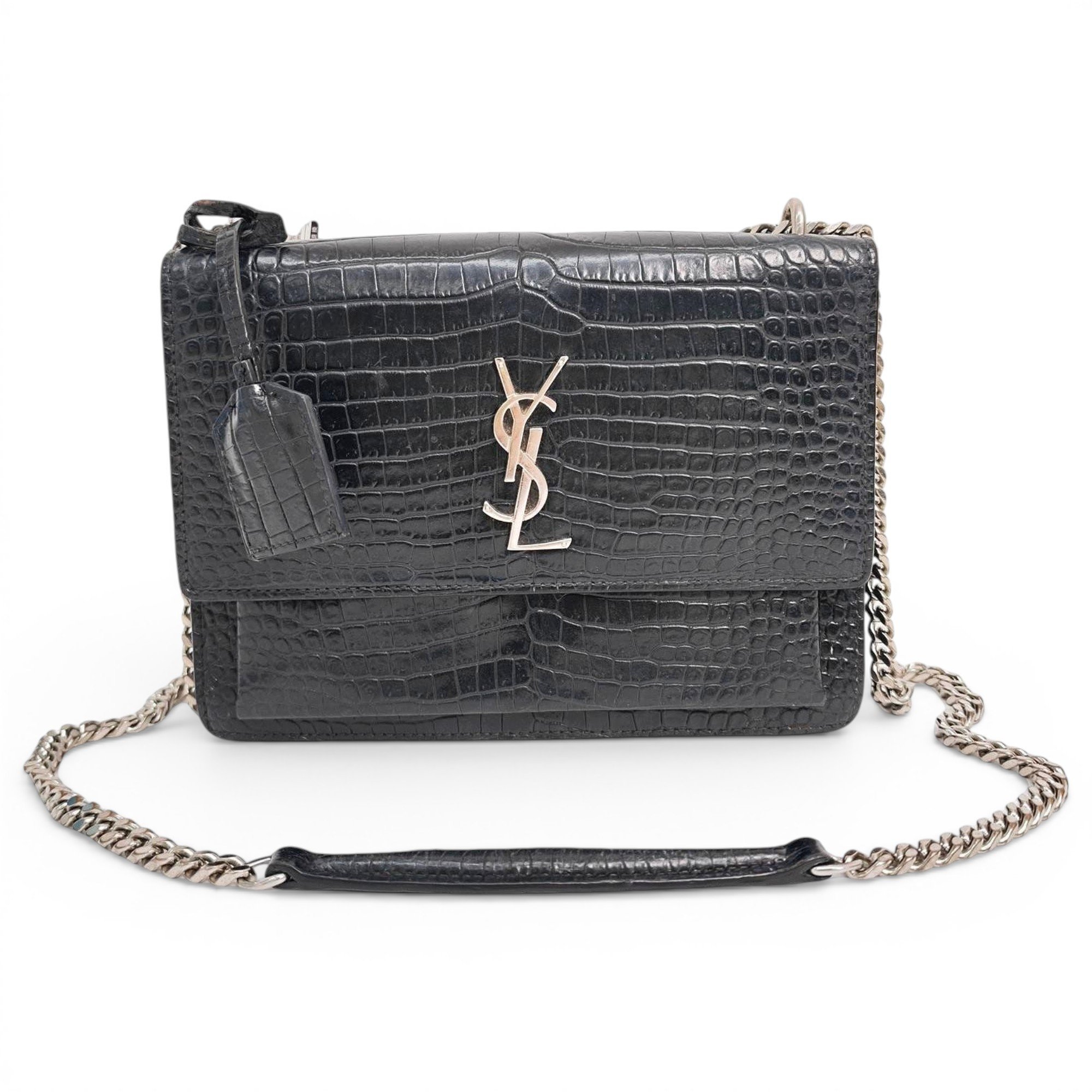 Sunset leather handbag