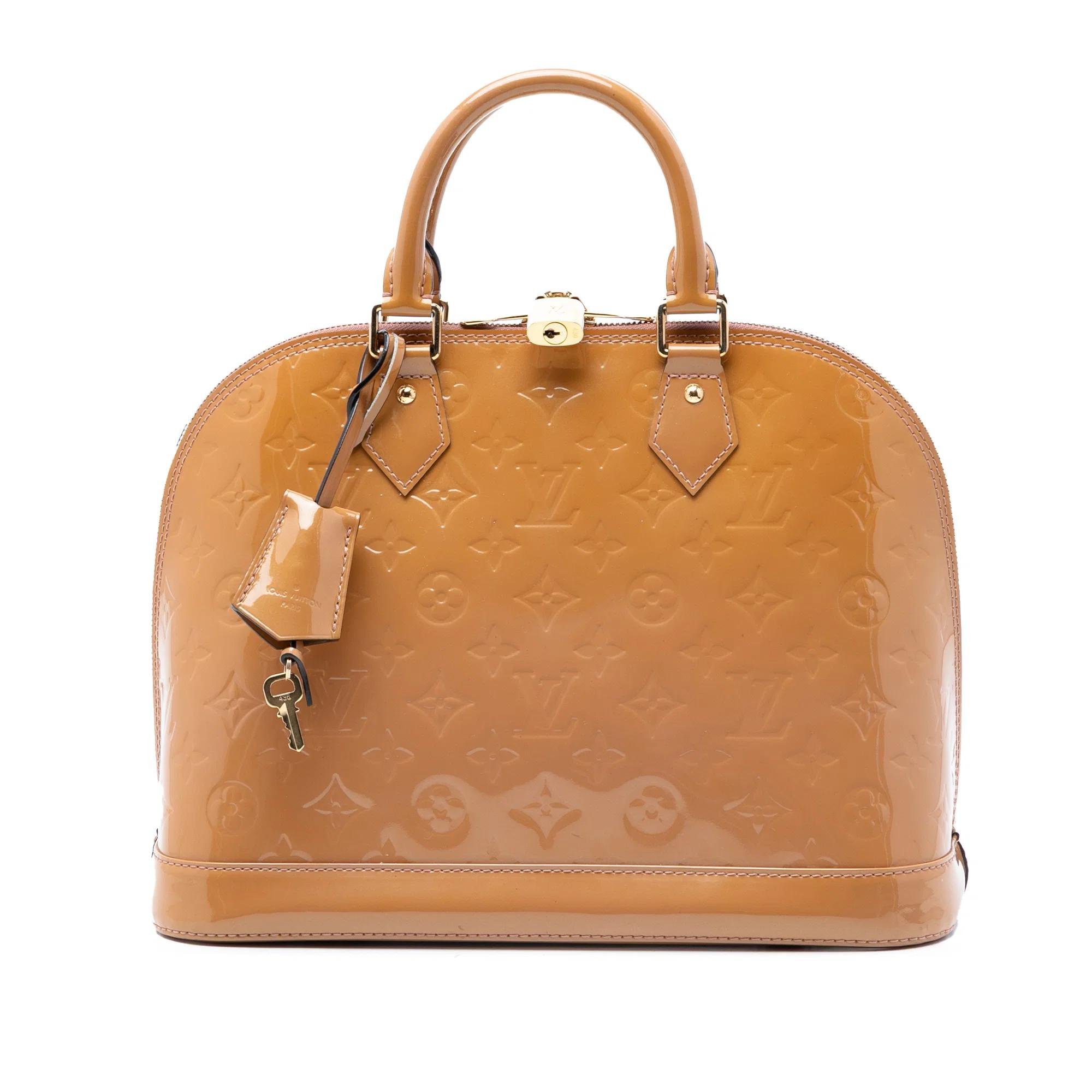 Alma leather handbag