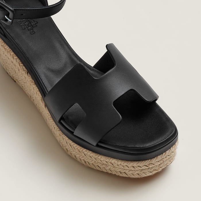Noir Elda Espadrille