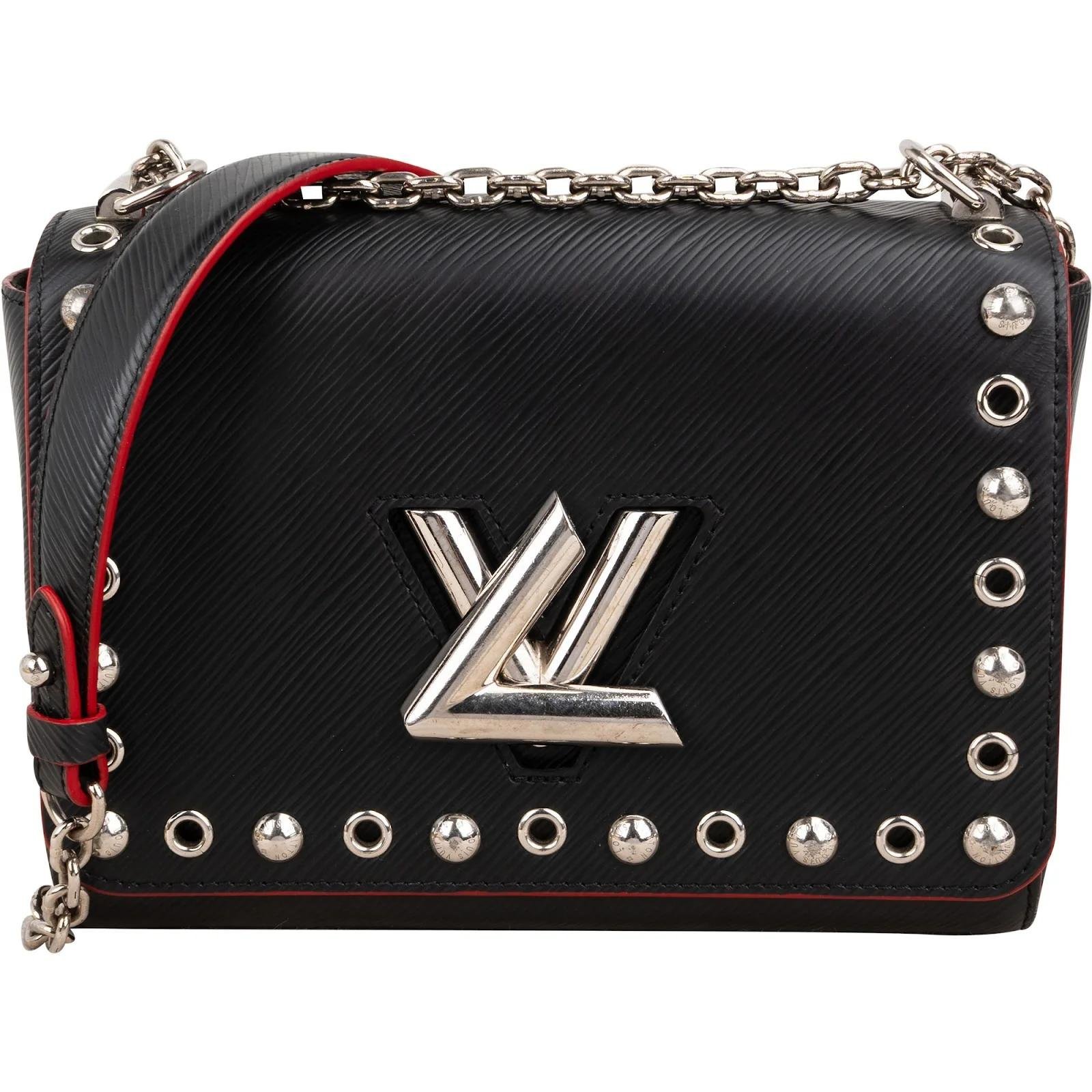 Twist leather crossbody bag