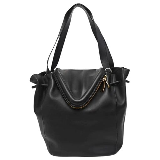 Beak leather handbag