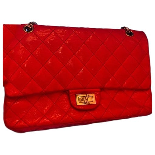2.55 patent leather handbag