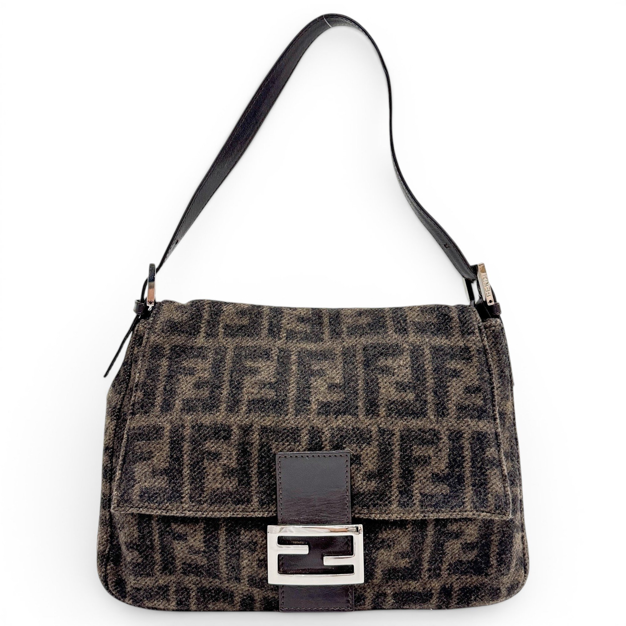 Mamma Baguette wool handbag