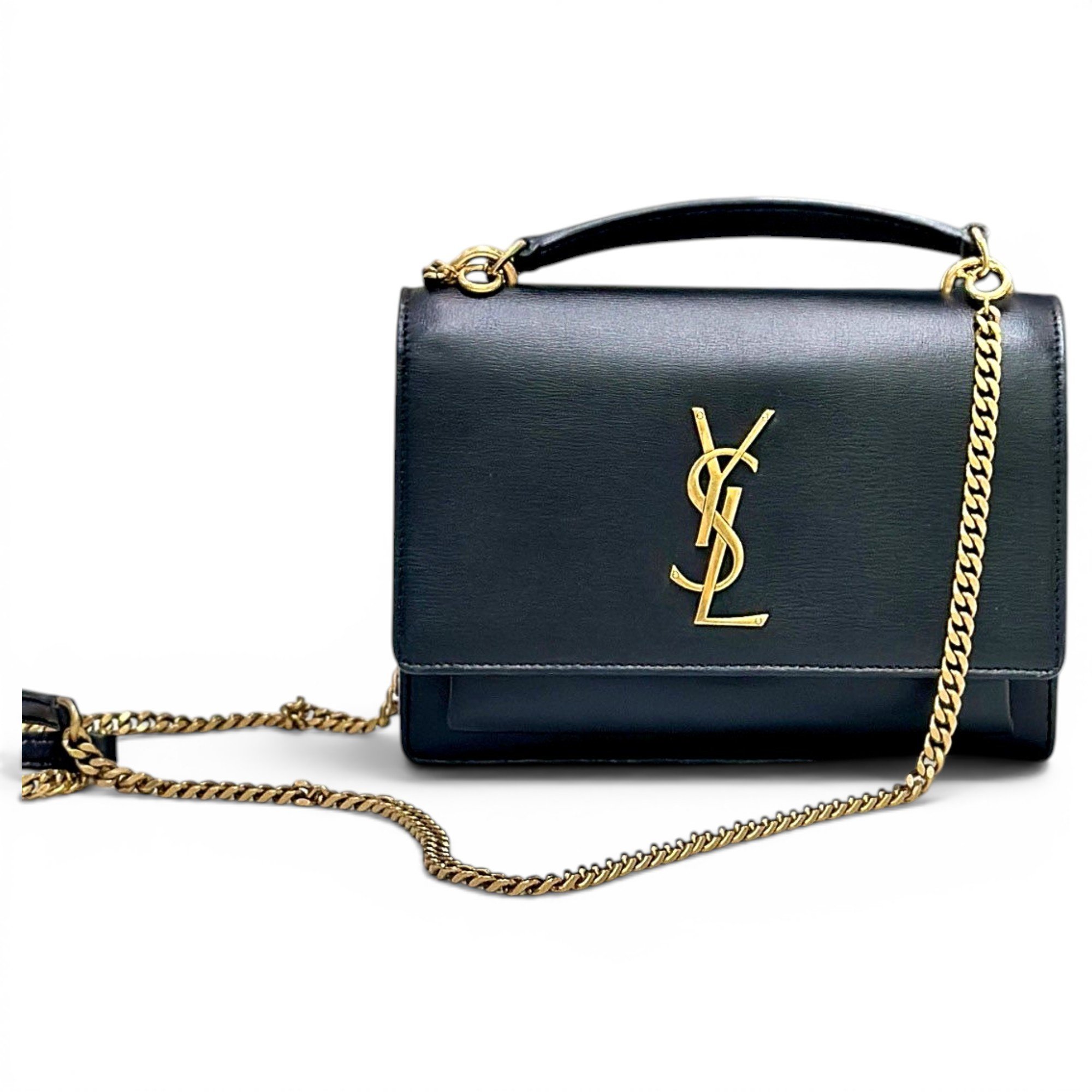 Sunset leather handbag
