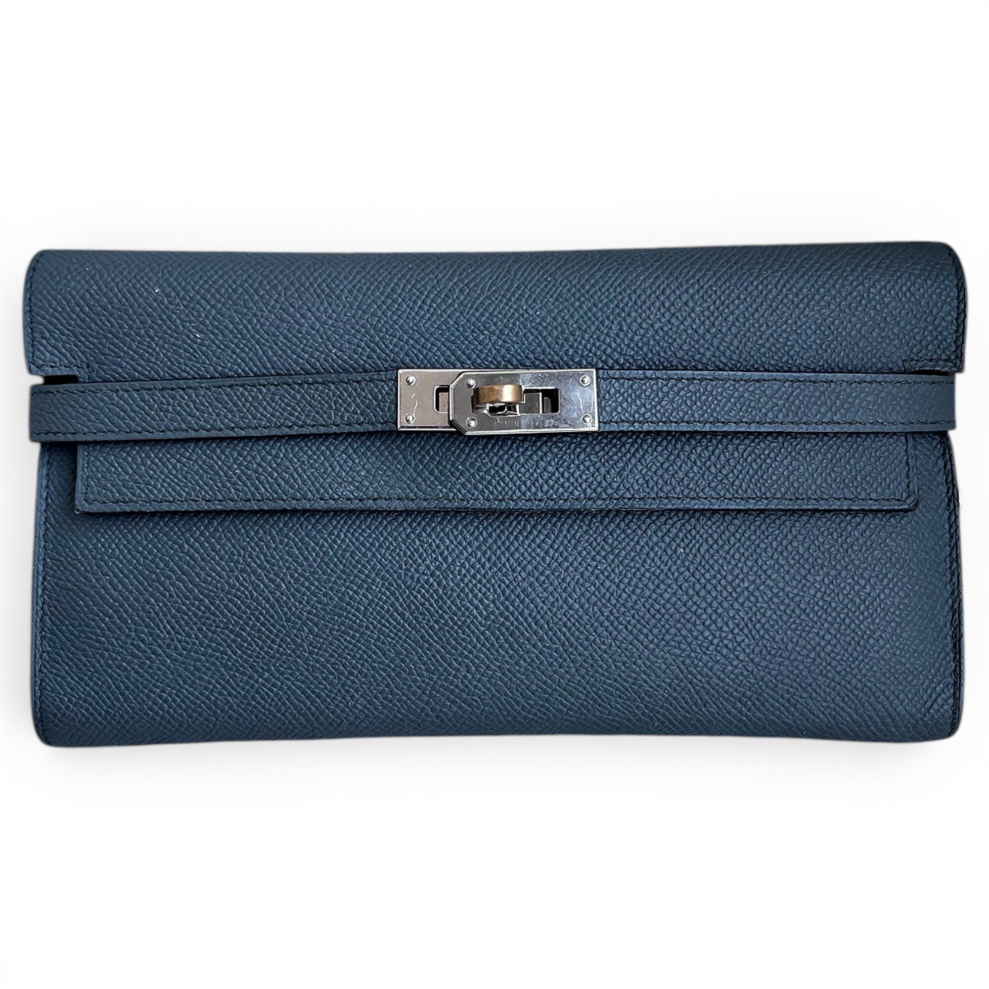 Kelly to go leather clutch bag