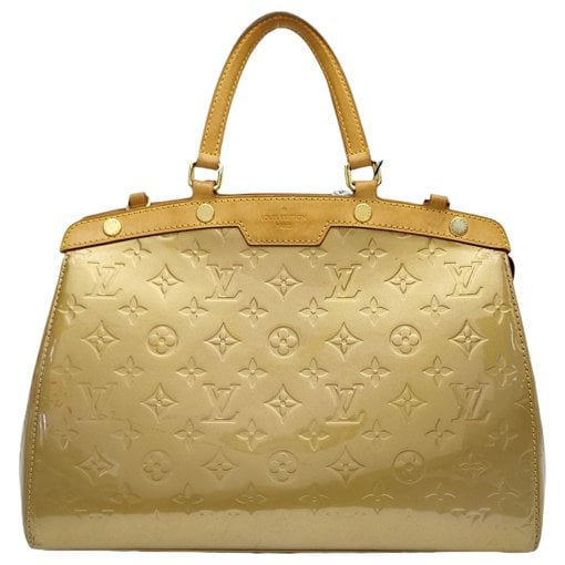 Bréa patent leather handbag