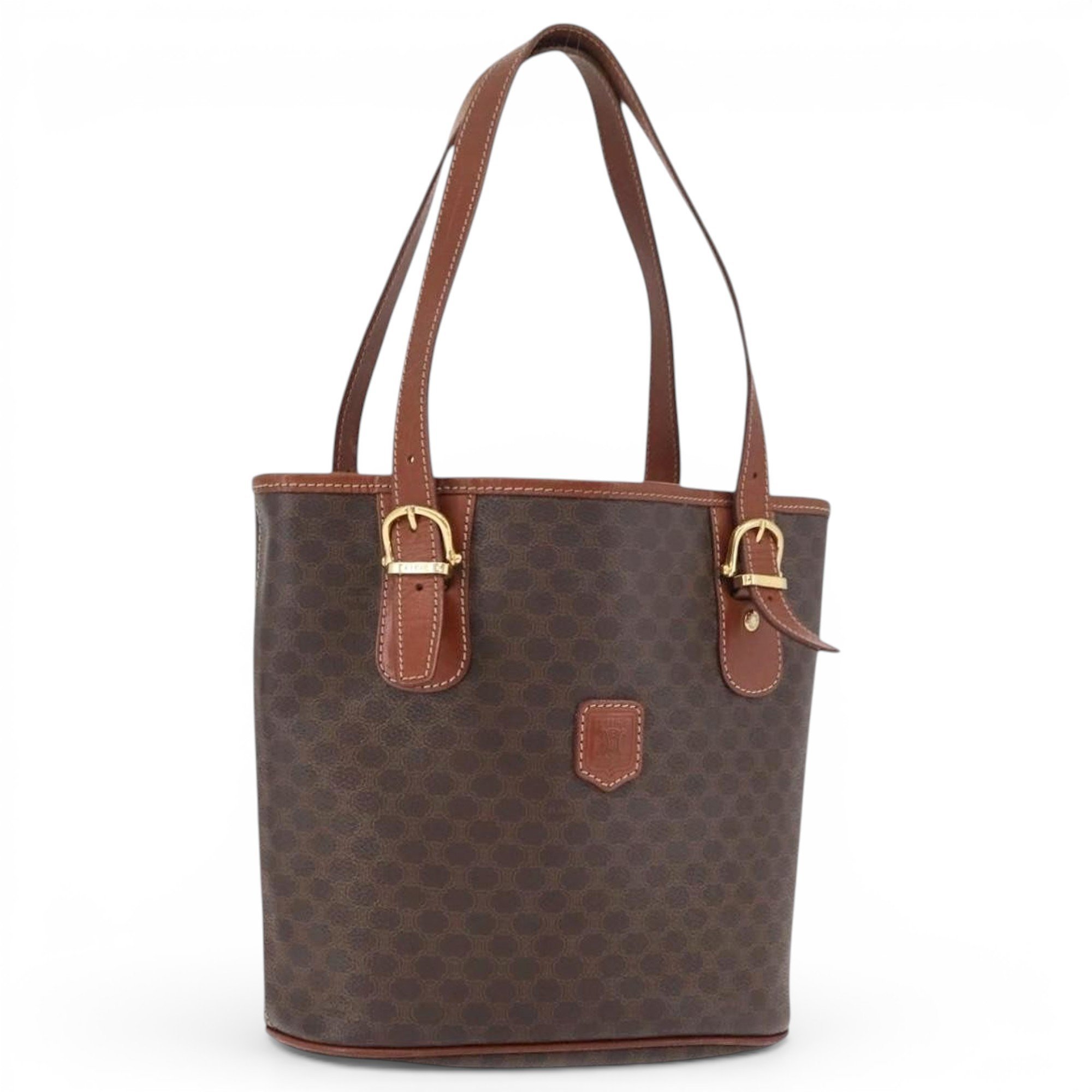 Leather tote