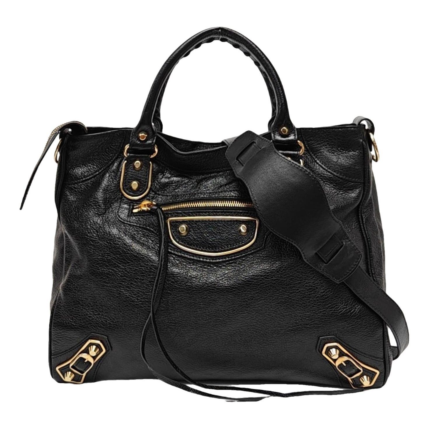 Leather handbag