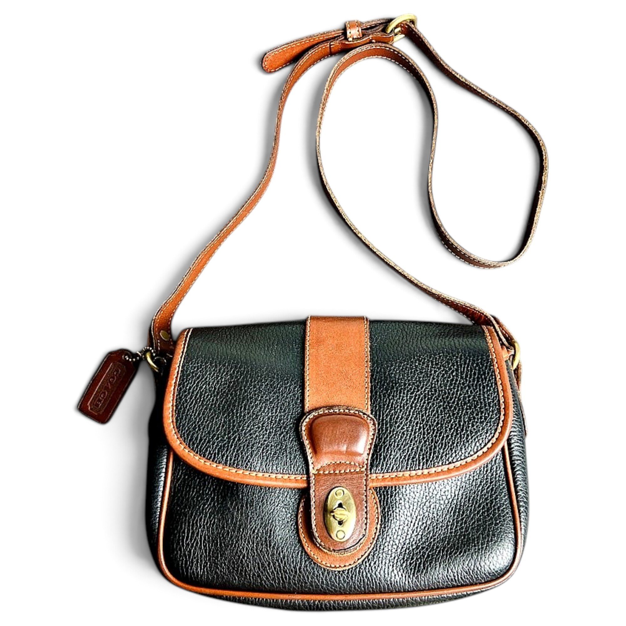 Signature Sufflette leather crossbody bag