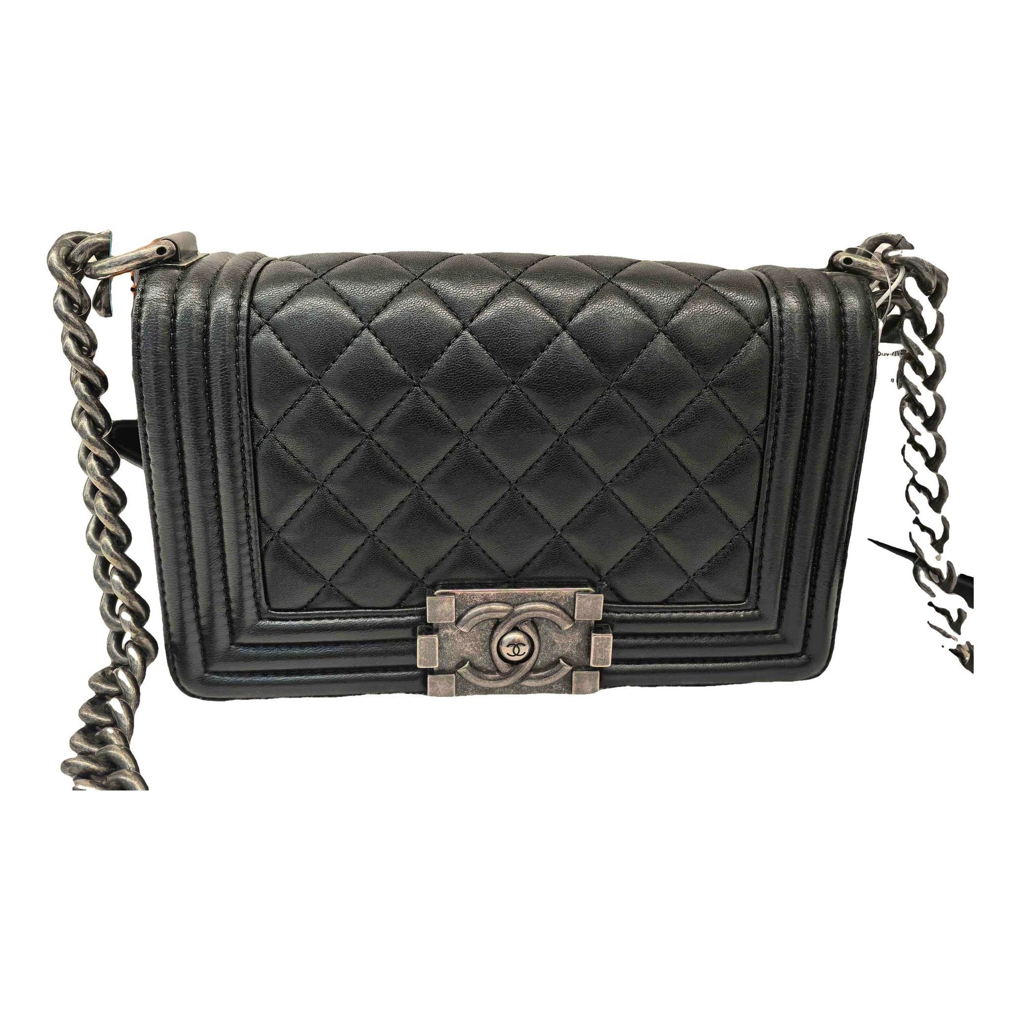 Boy leather crossbody bag